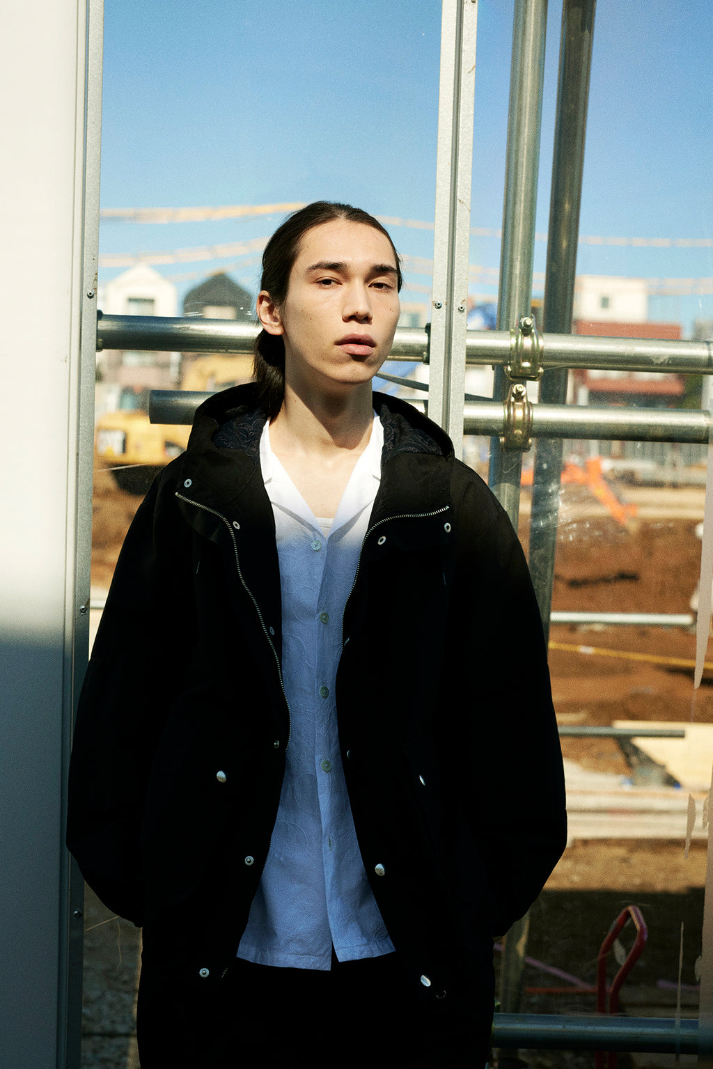 superNova. Mountain parka - Finx cotton grosgrain / Black