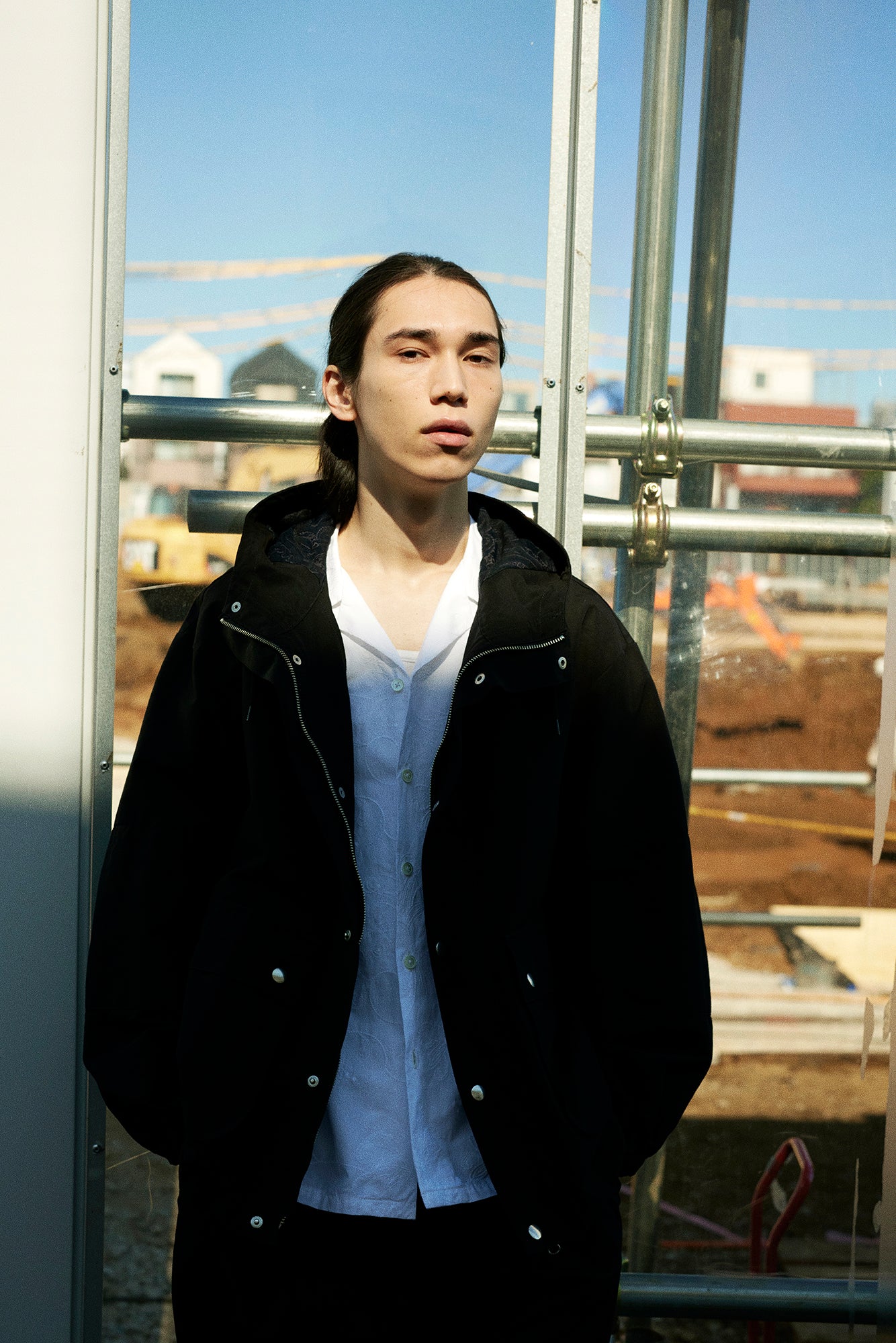 superNova. Mountain parka - Finx cotton grosgrain / Black