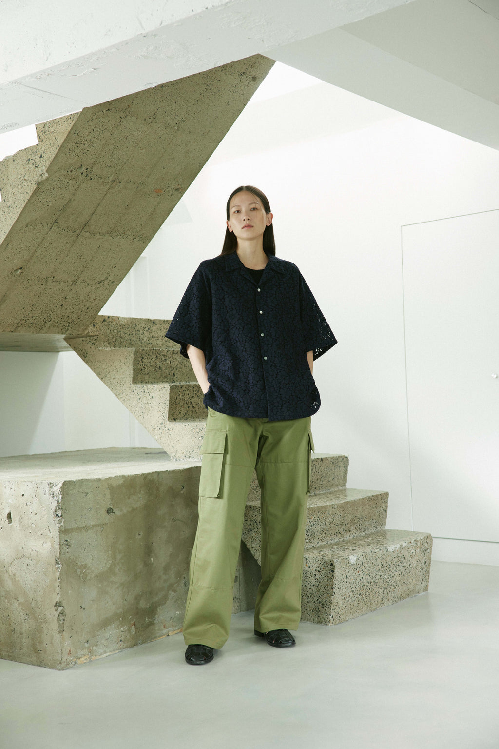 superNova. Neutral cargo pants / Olive