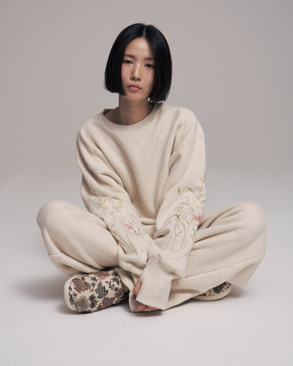 SUBU x superNova. - Flower print / Natural