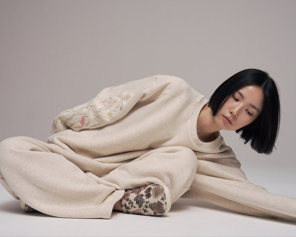 SUBU x superNova. - Flower print / Natural