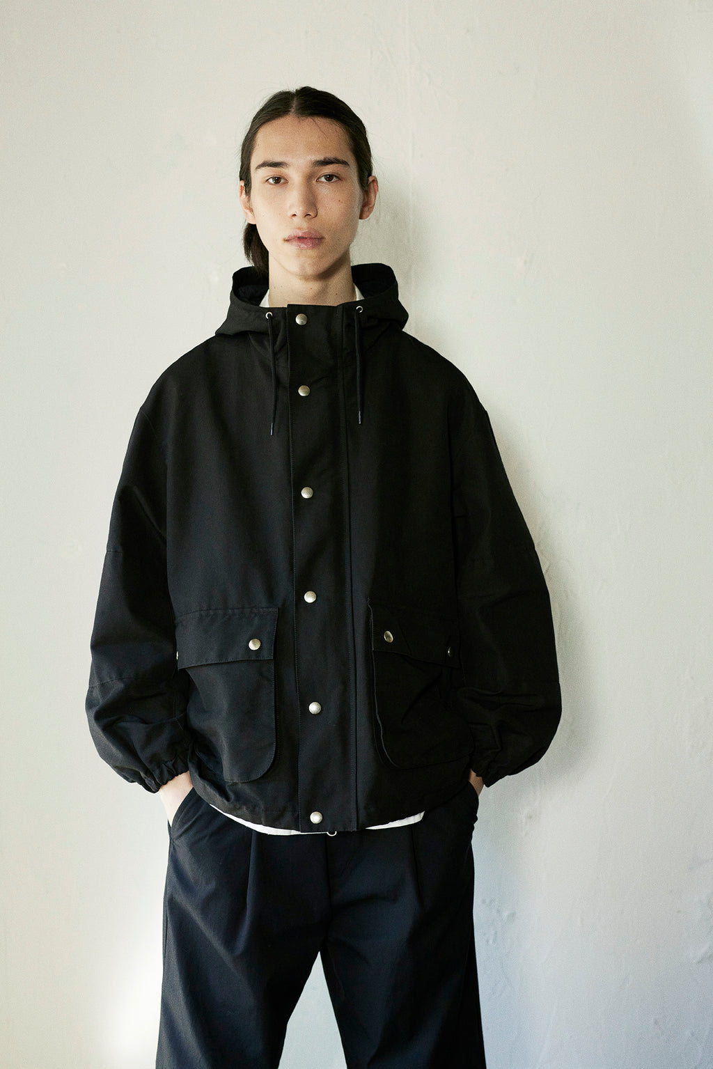 superNova. Mountain parka - Finx cotton grosgrain / Black