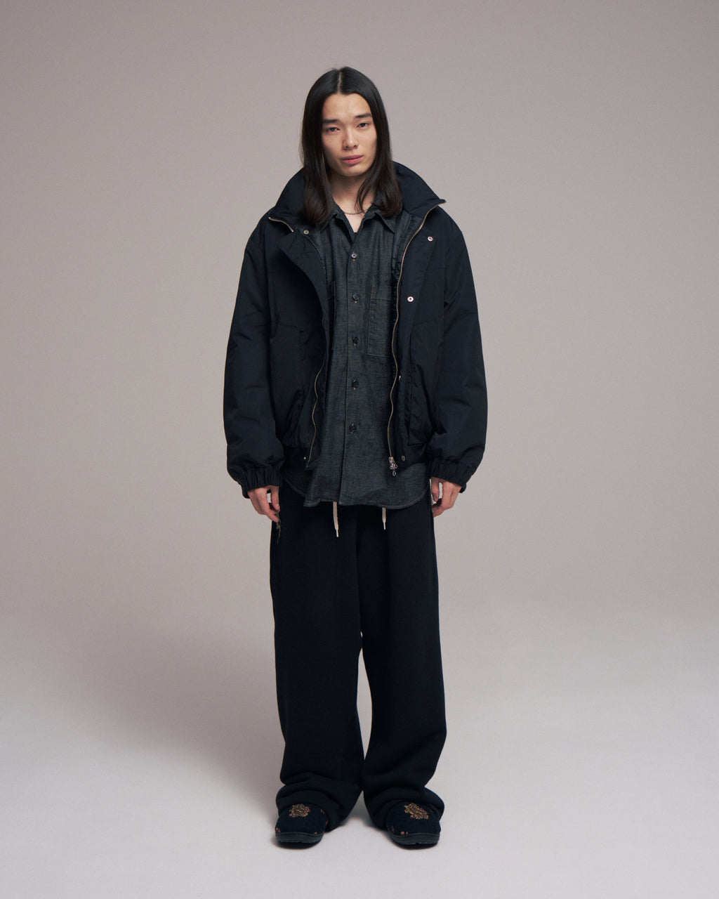 superNova. Balloon jacket / Black