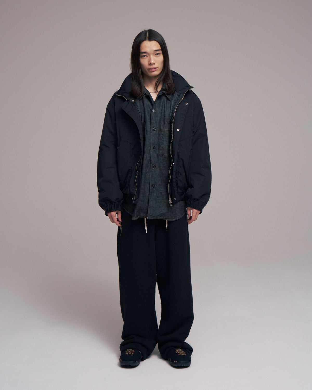 superNova. Balloon jacket / Black