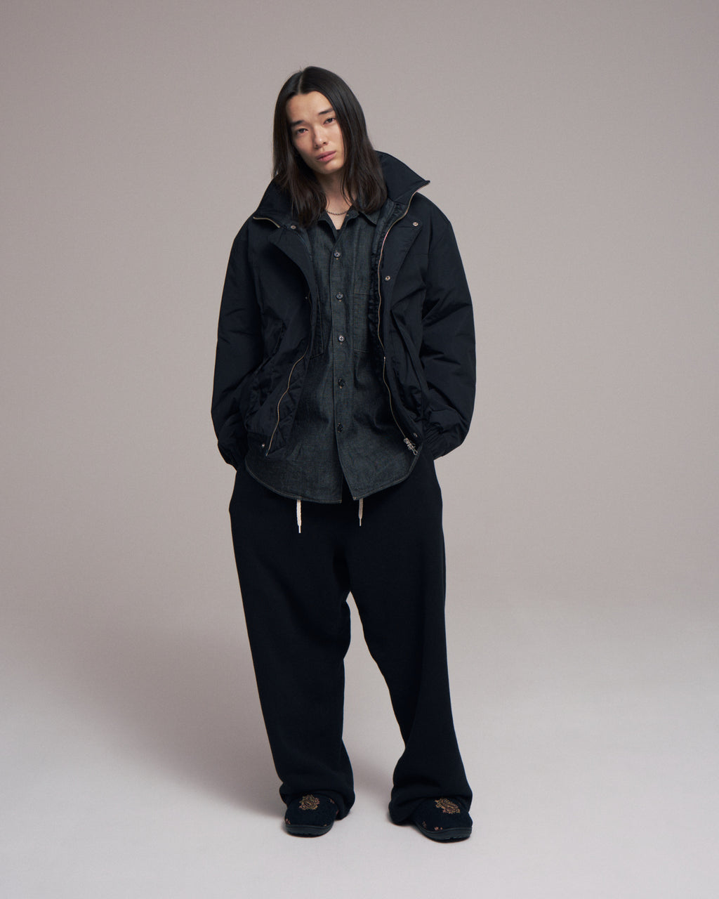 superNova. Balloon jacket / Black
