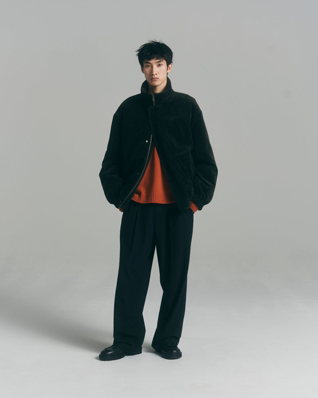 superNova. Wide Utility Trousers / Black