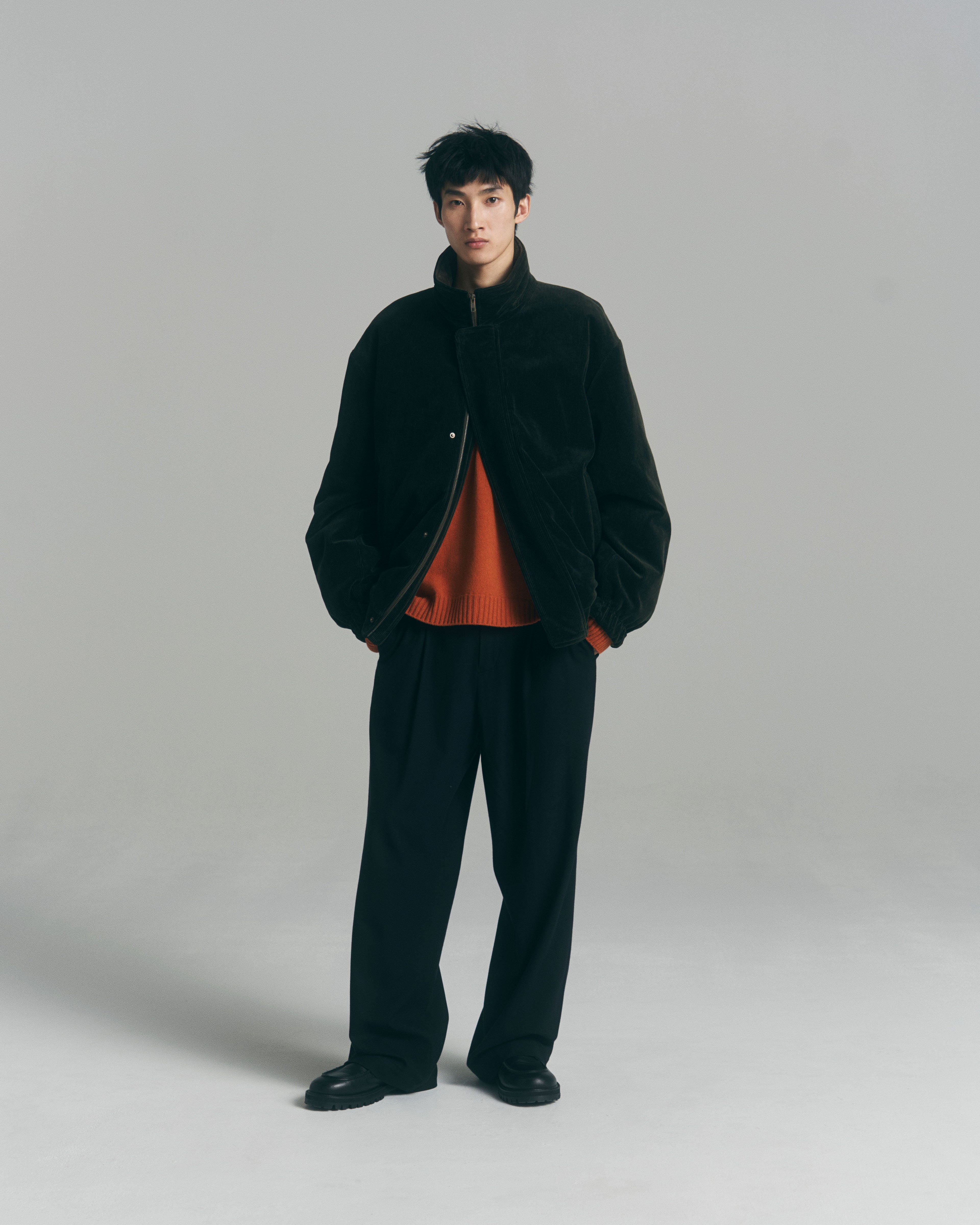 superNova. Wide Utility Trousers / Black