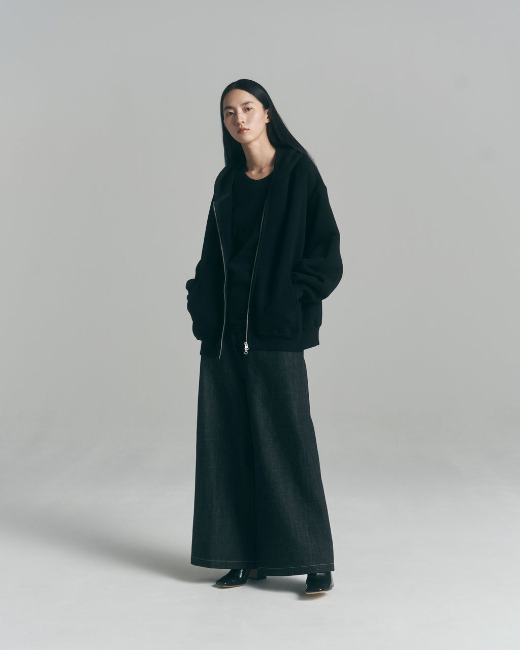 superNova. Baggy jeans - Rigid denim / Black