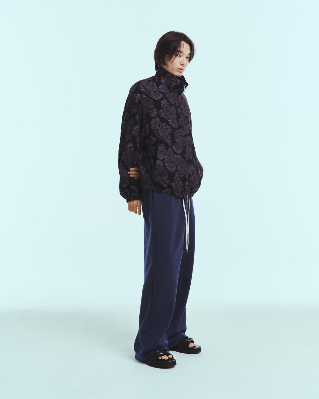 superNova. Wide sweat pant / Navy