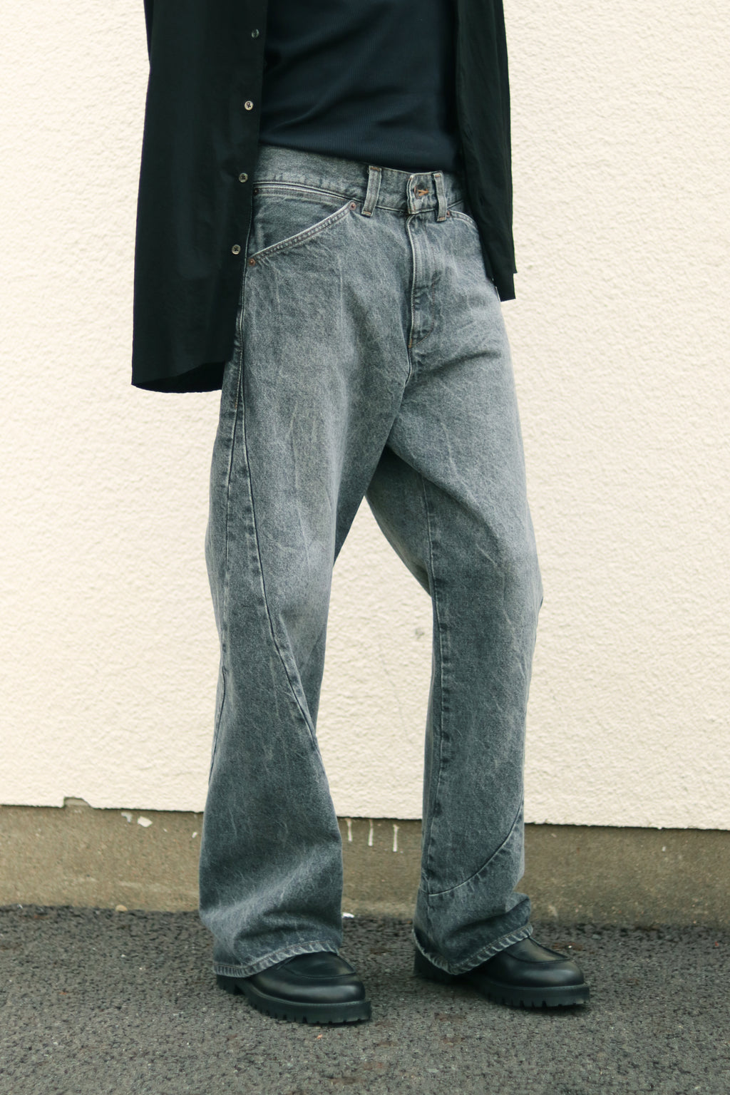 encode Prototype 3D jeans / Black