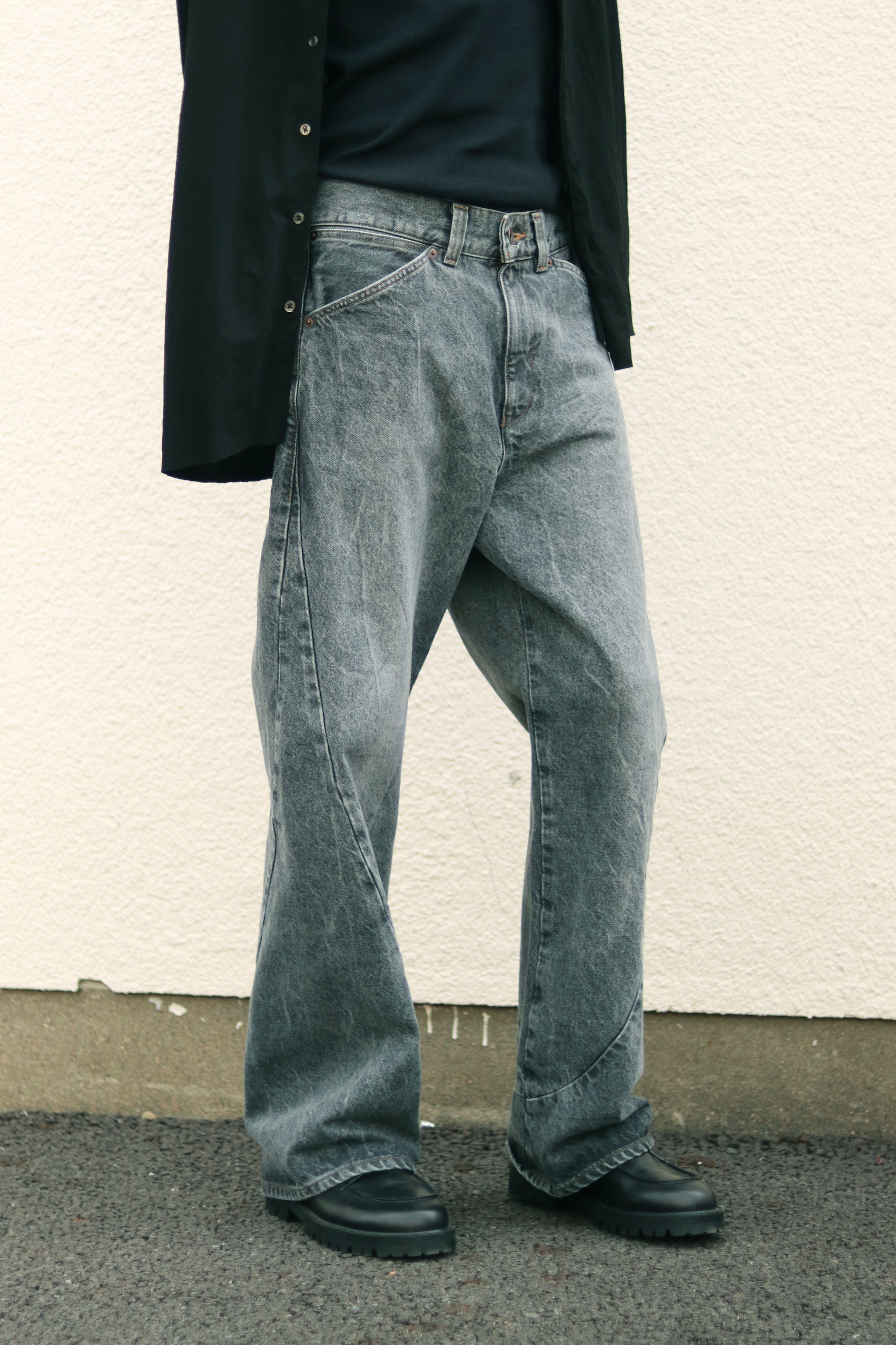 encode Prototype 3D jeans / Black