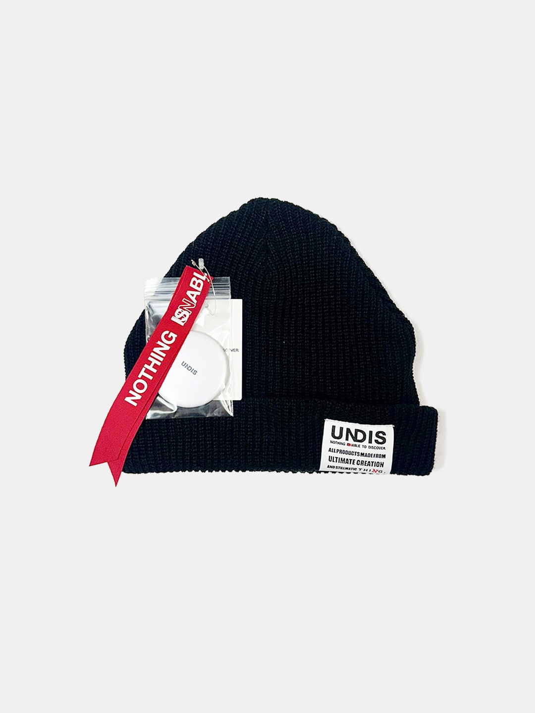 UNDIS SOUVENIR BEANIE/ Black