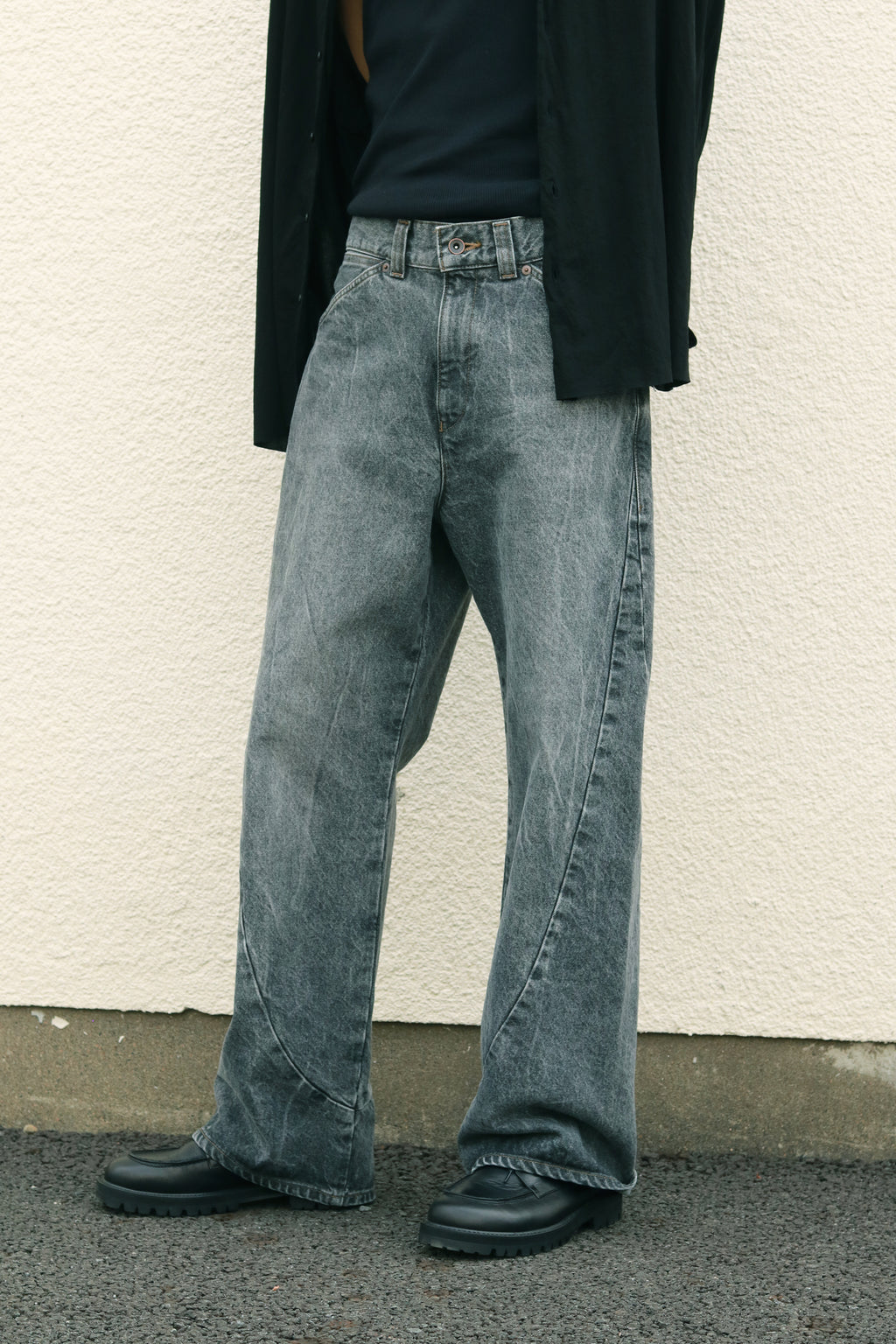 encode Prototype 3D jeans / Black