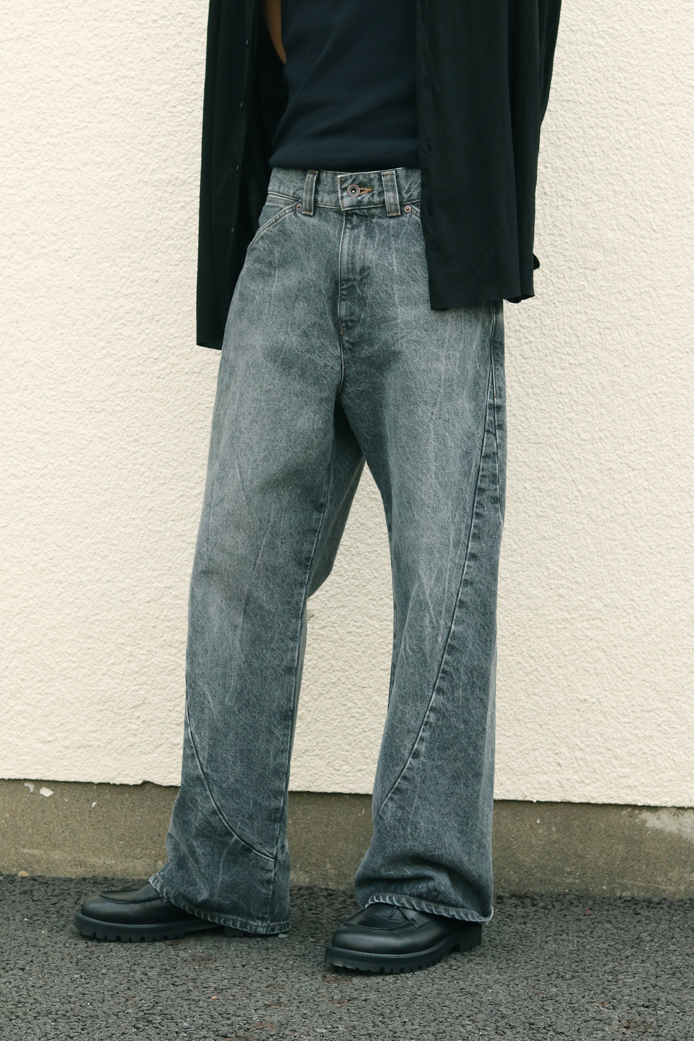 encode Prototype 3D jeans / Black