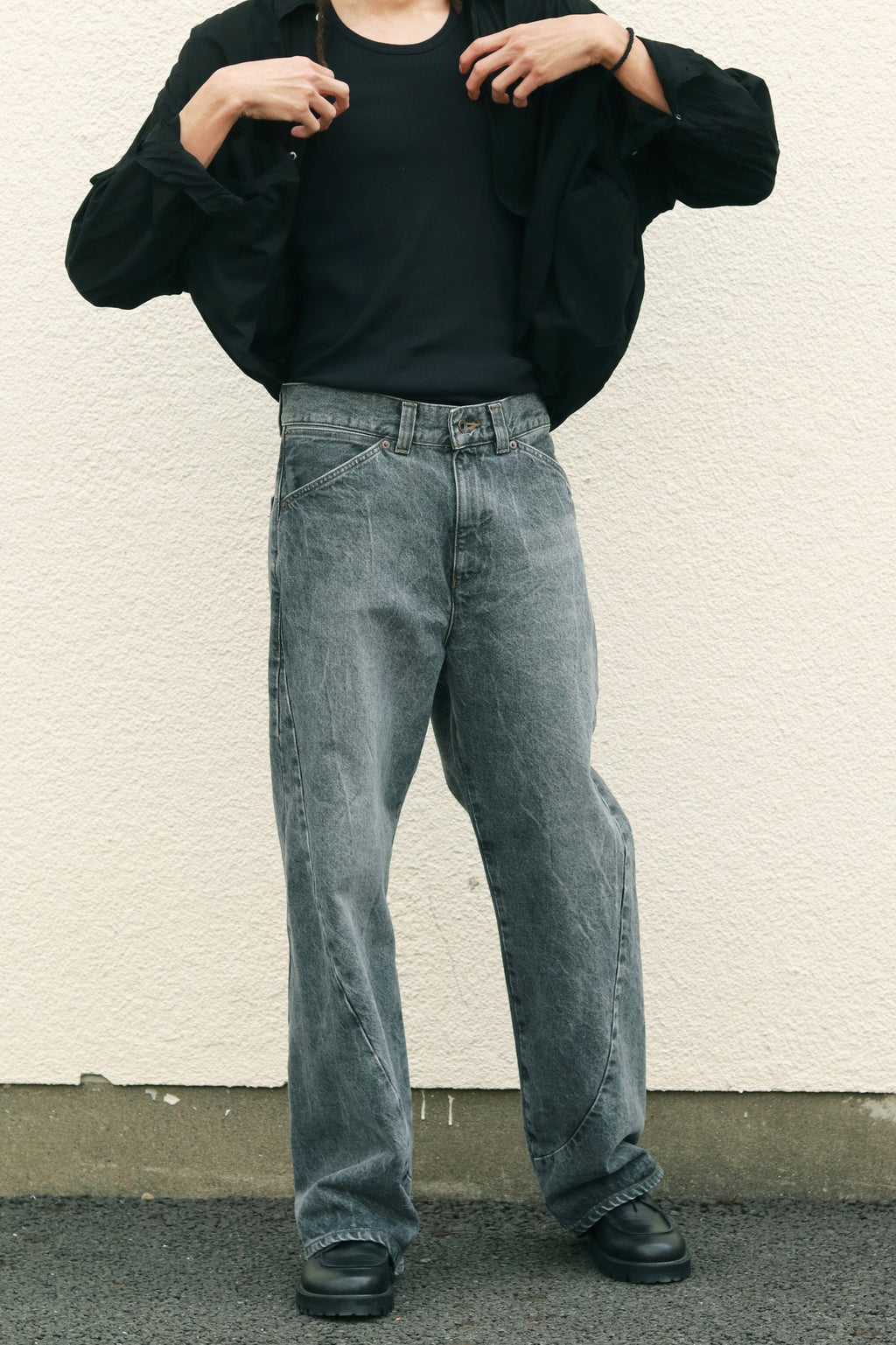 encode Prototype 3D jeans / Black