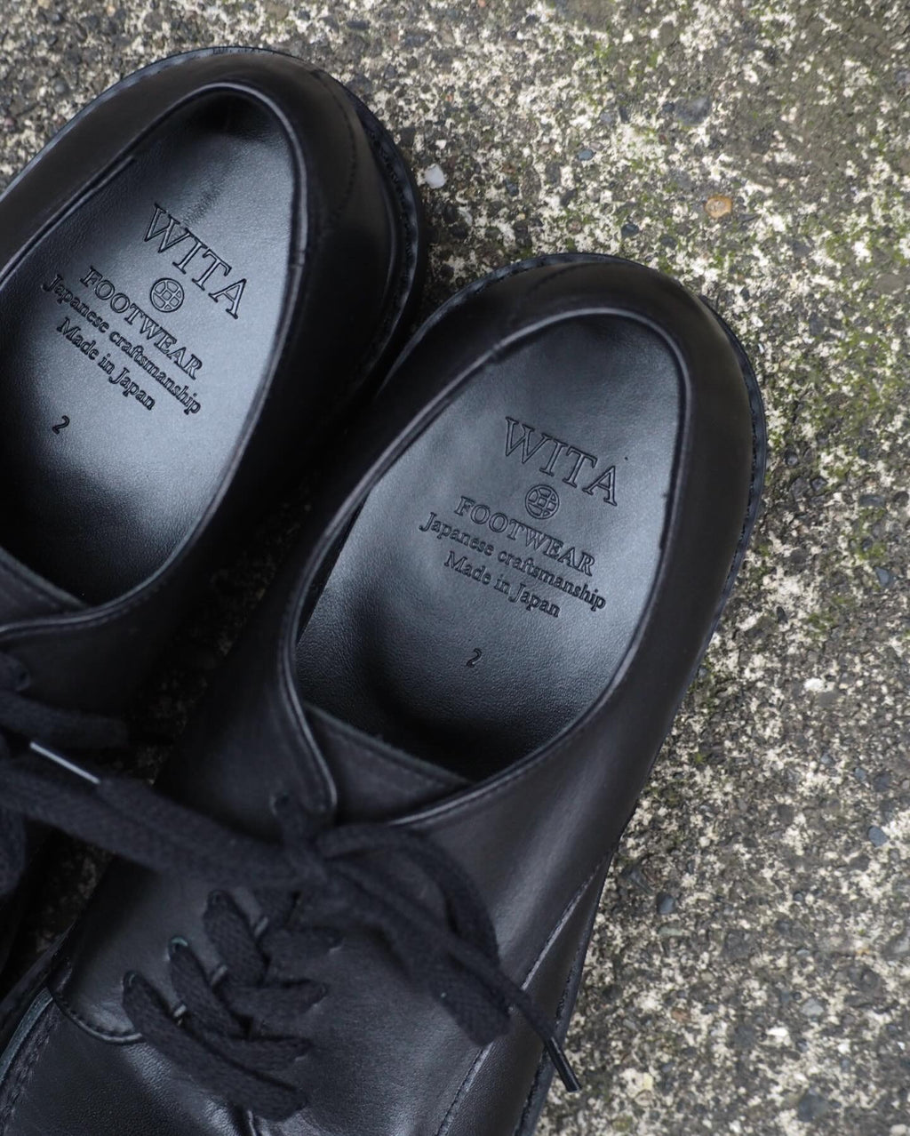 WITA U-tip shoes