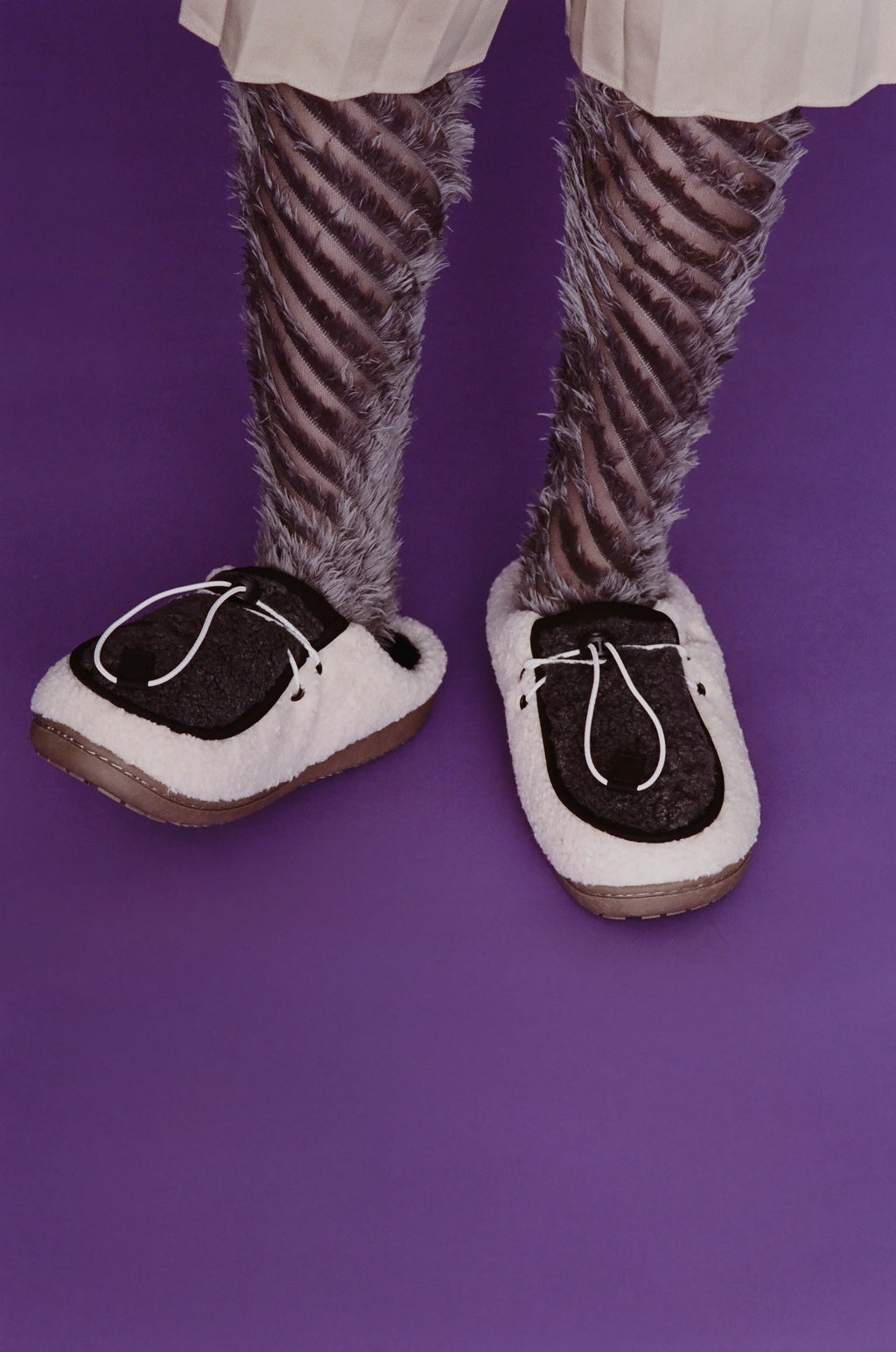 SUBU DOTS FROZZO / Charcoal&White