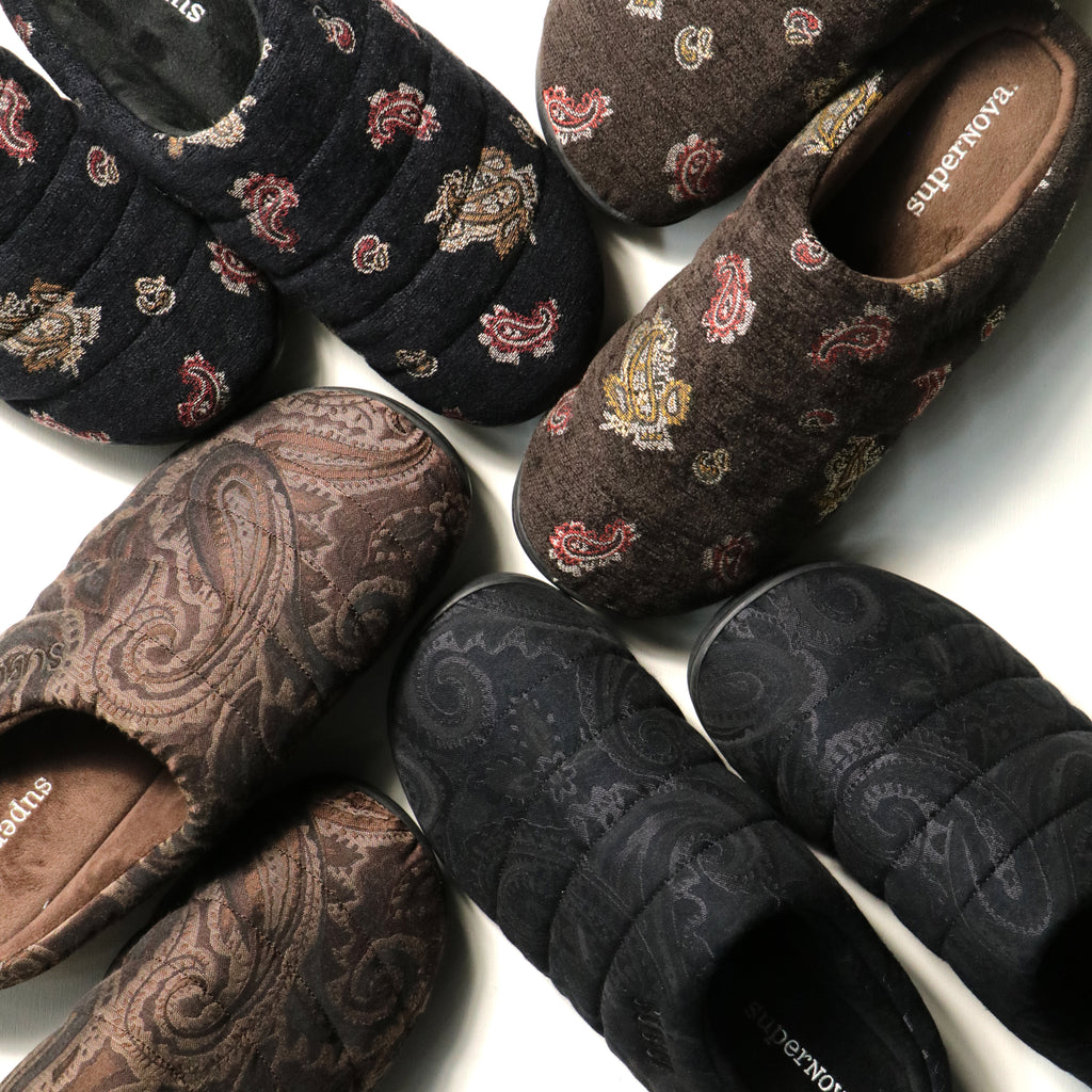 【10月24日販売開始】SUBU x superNova. - Velvet Jacquard / Black paisley