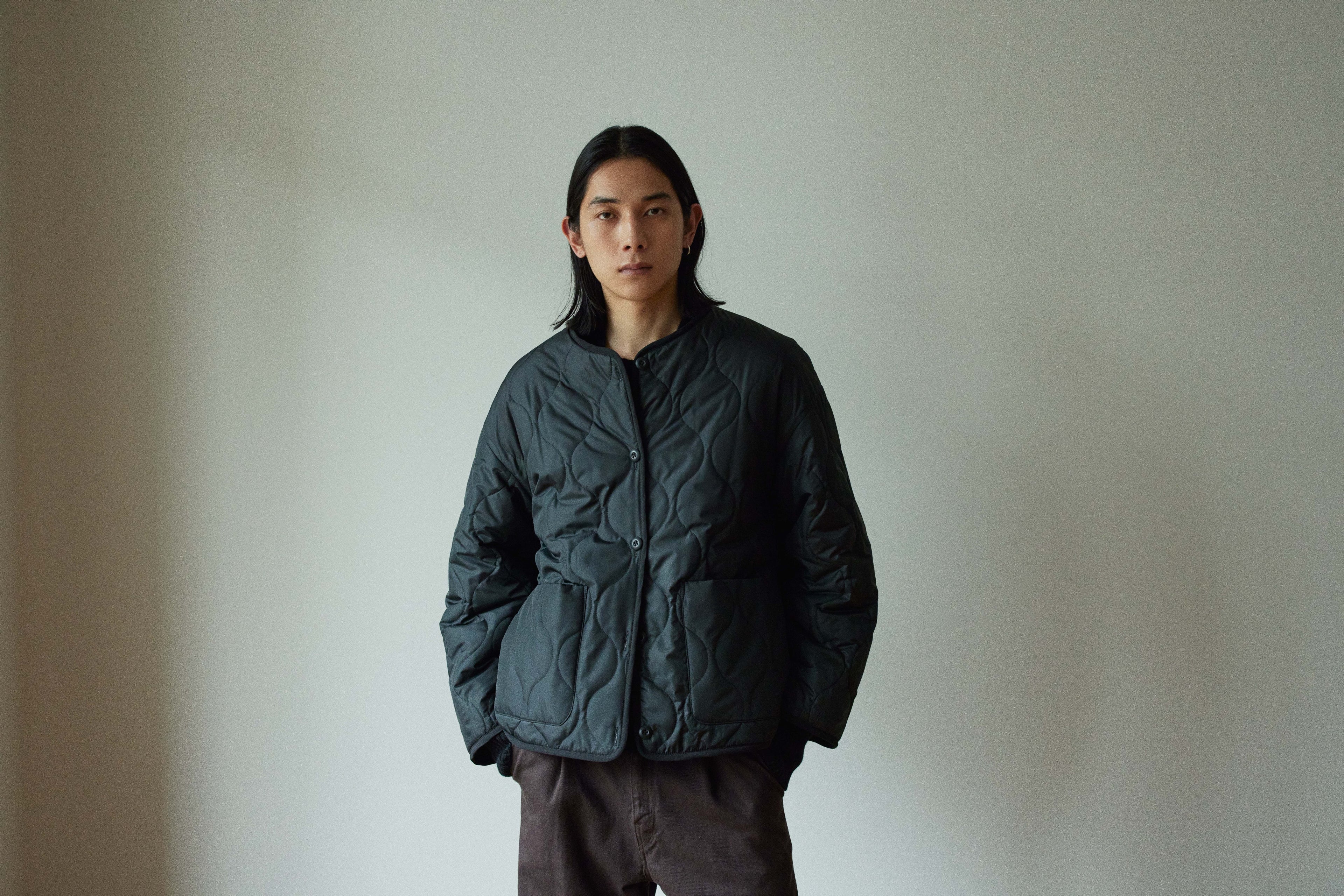 superNova. Reversible lining jacket - Retro Boa / Black
