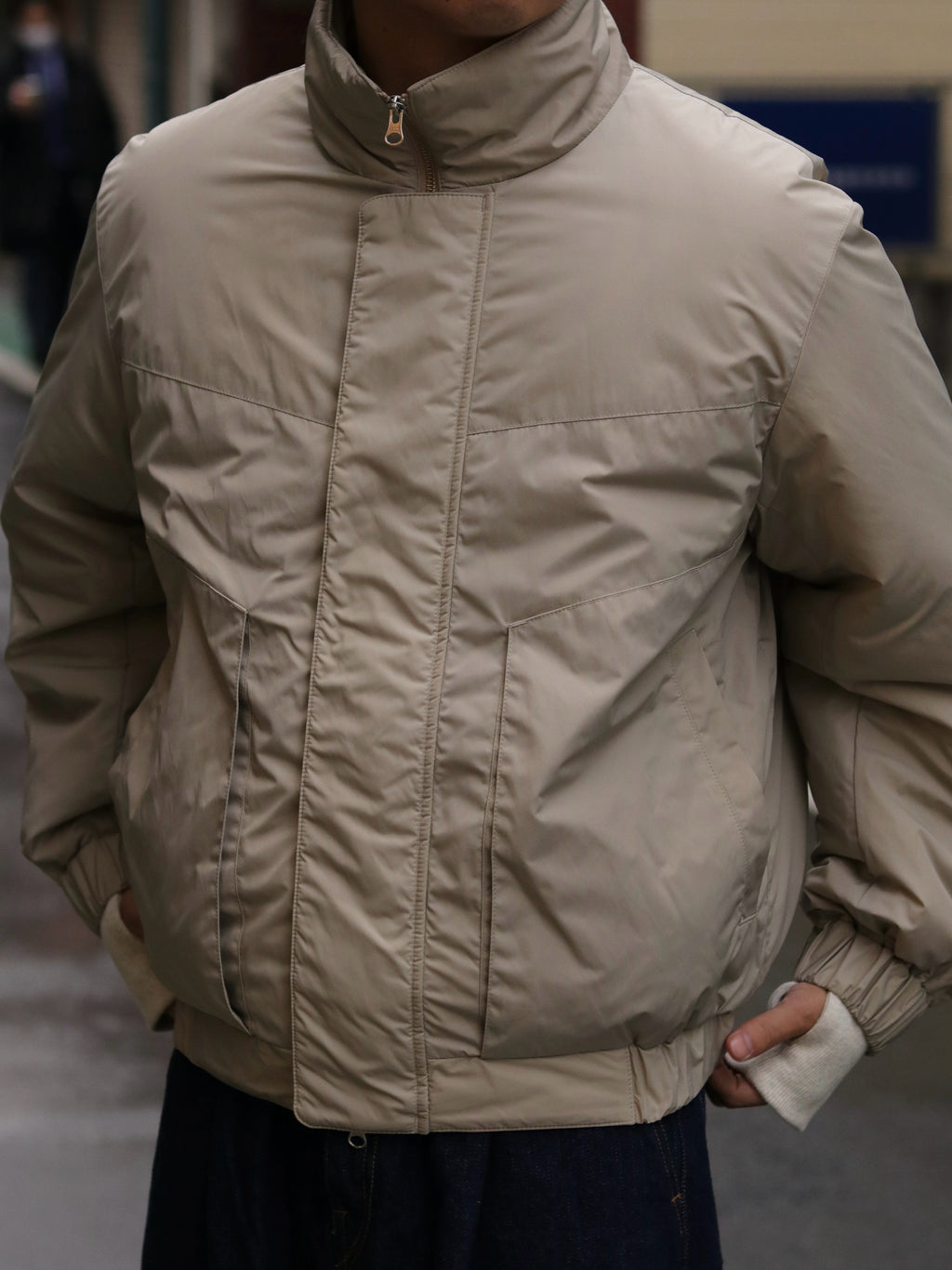 【sizeS.sizeM LAST1】superNova. Balloon jacket / Sand