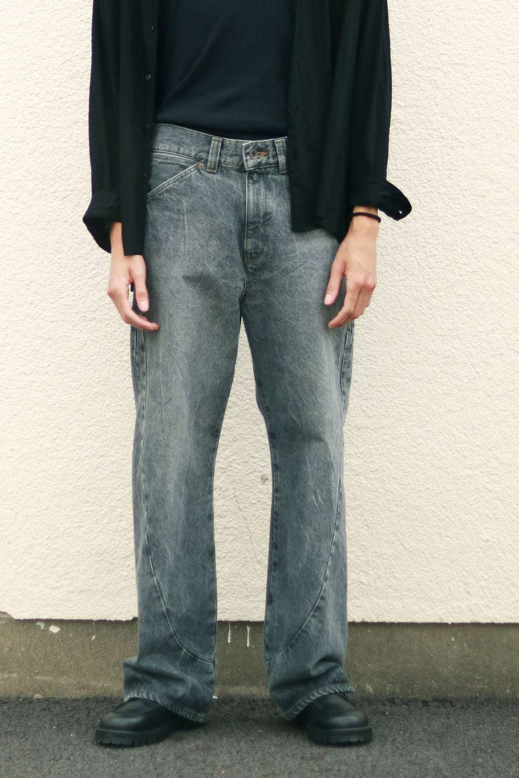 encode Prototype 3D jeans / Black