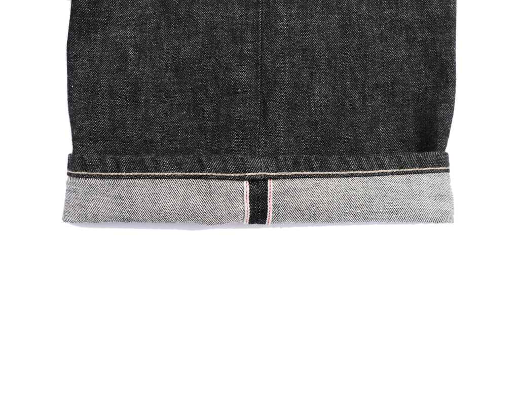 Wide selvedge jeans - One wash / Black