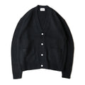 encode Improved knit cardigan / Black