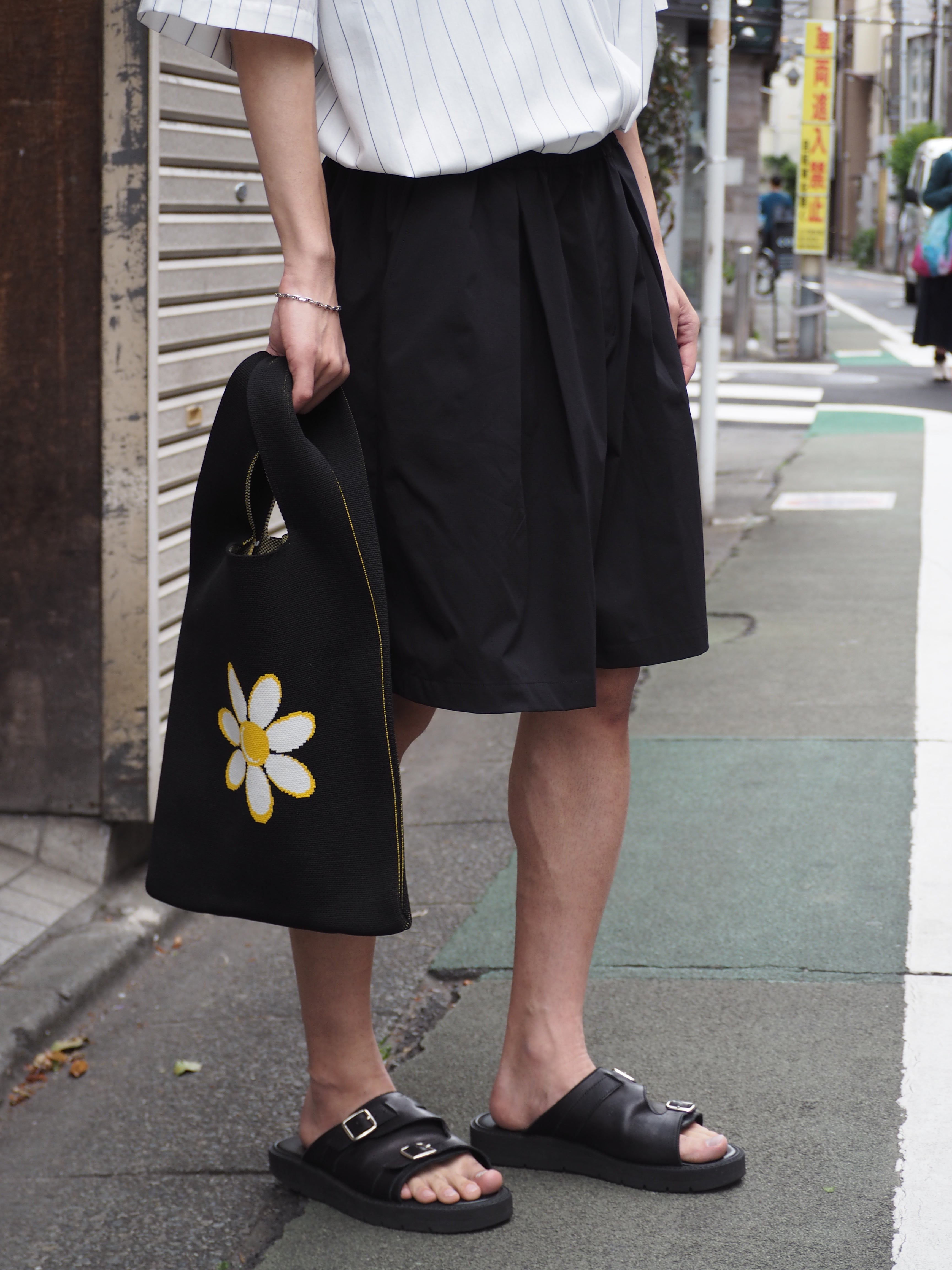 superNova. Beach shorts & Bag / Black
