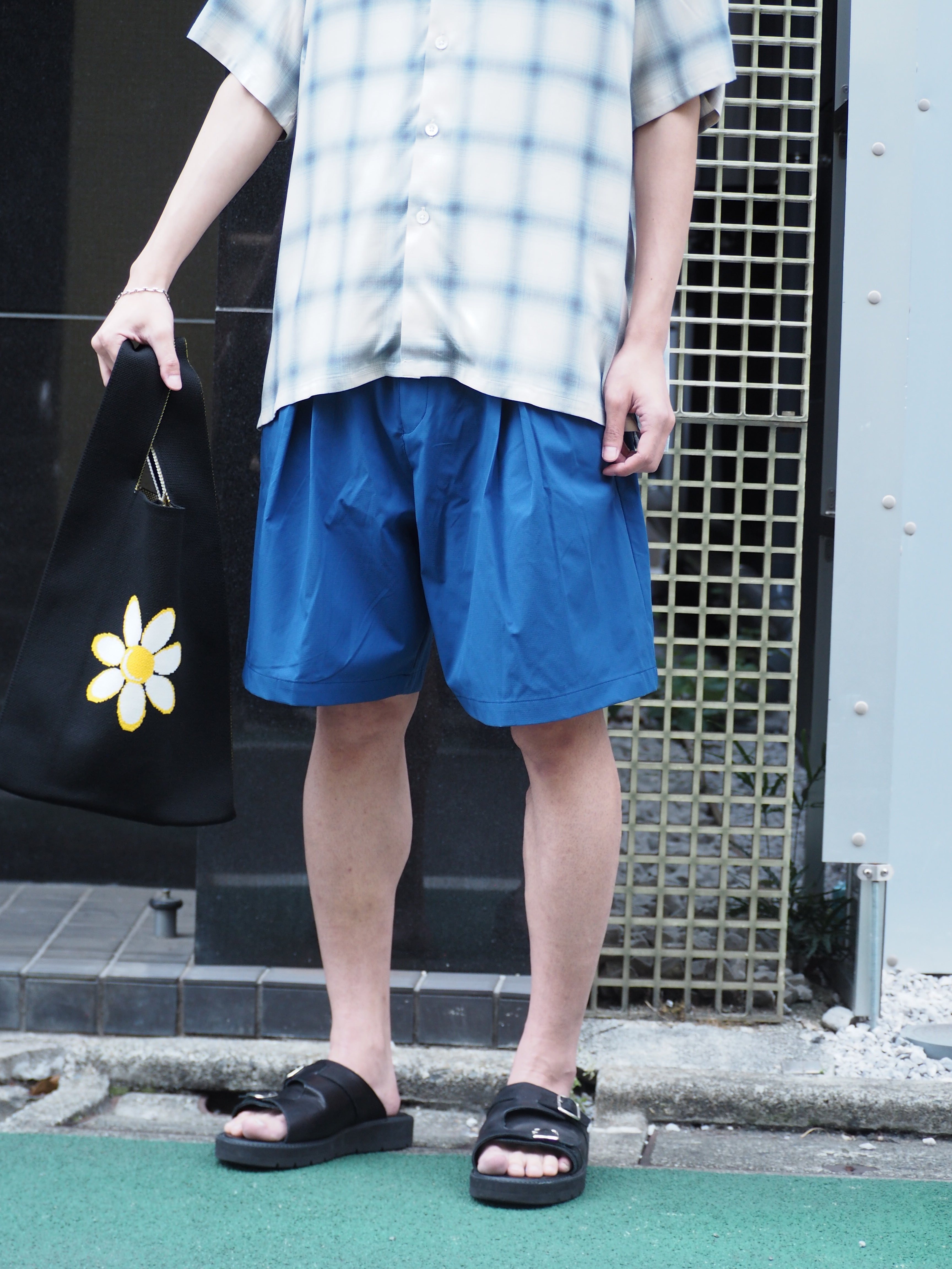 superNova. Beach shorts & Bag / Blue
