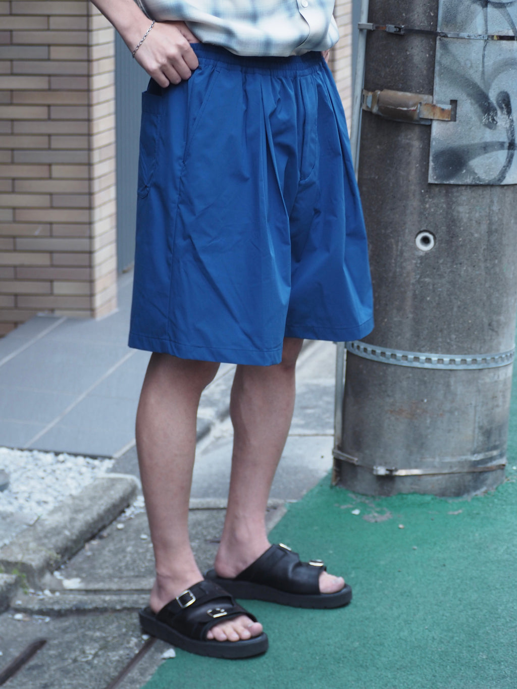 superNova. Beach shorts & Bag / Blue