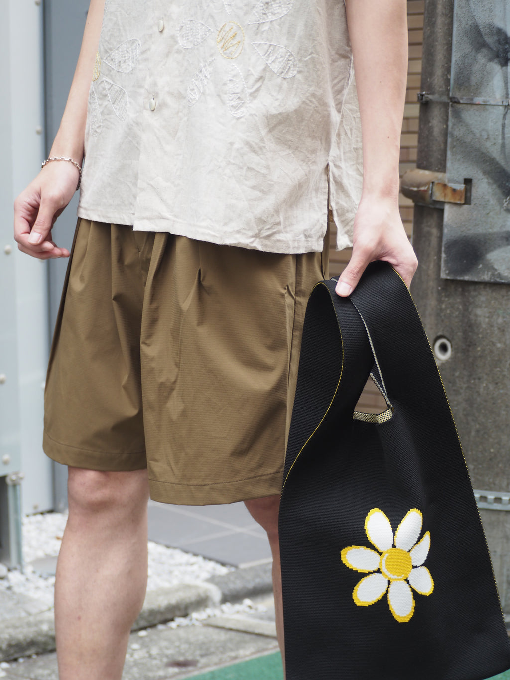 superNova. Beach shorts & Bag / Olive