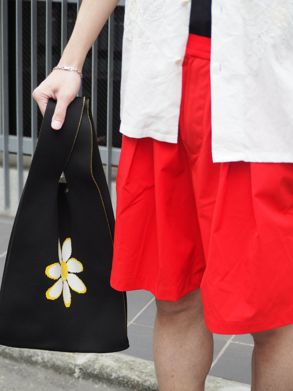 superNova. Beach shorts & Bag / Red