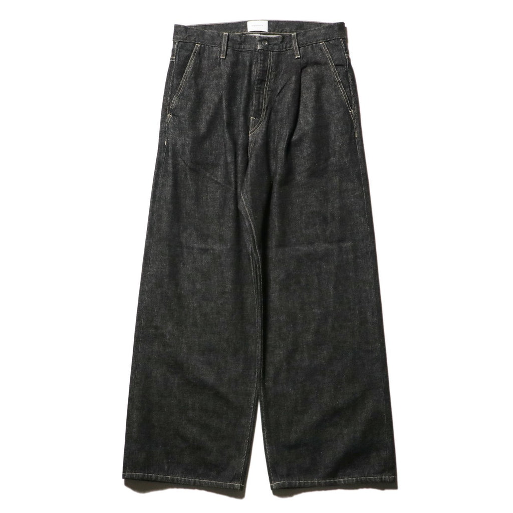 Wide selvedge jeans - One wash / Black