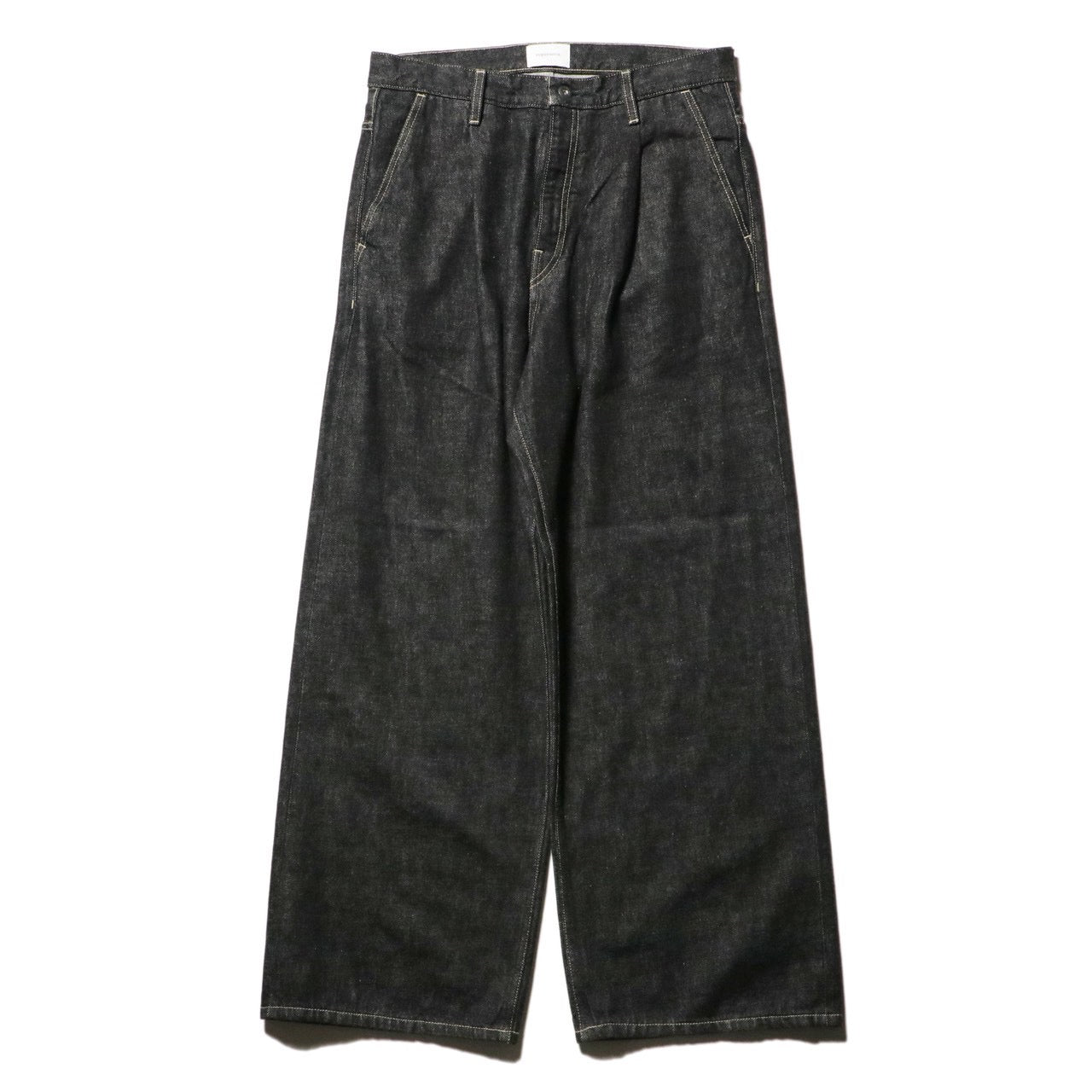 Wide selvedge jeans - One wash / Black