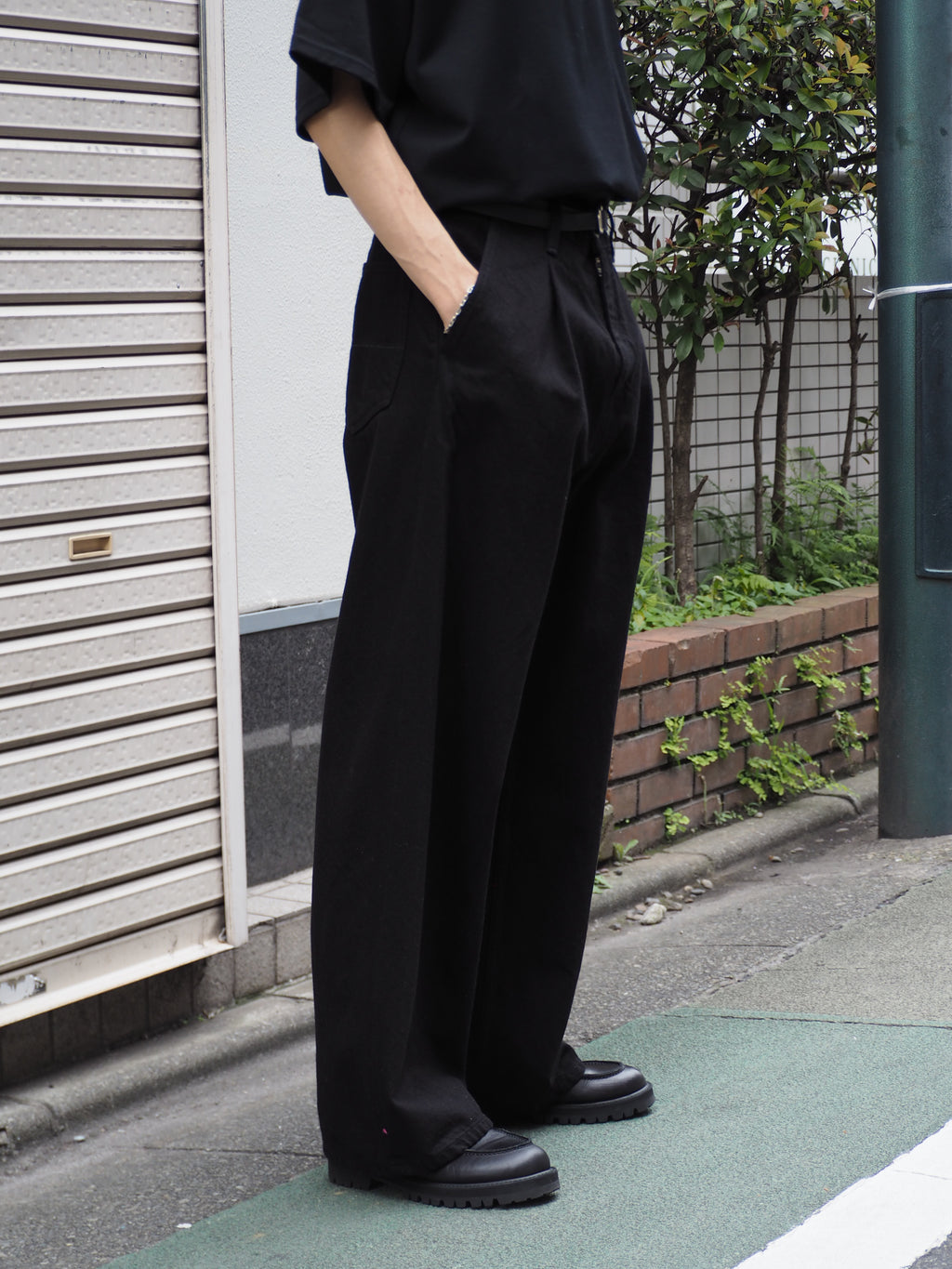 superNova. Wide selvedge jeans - One wash / Black x Black