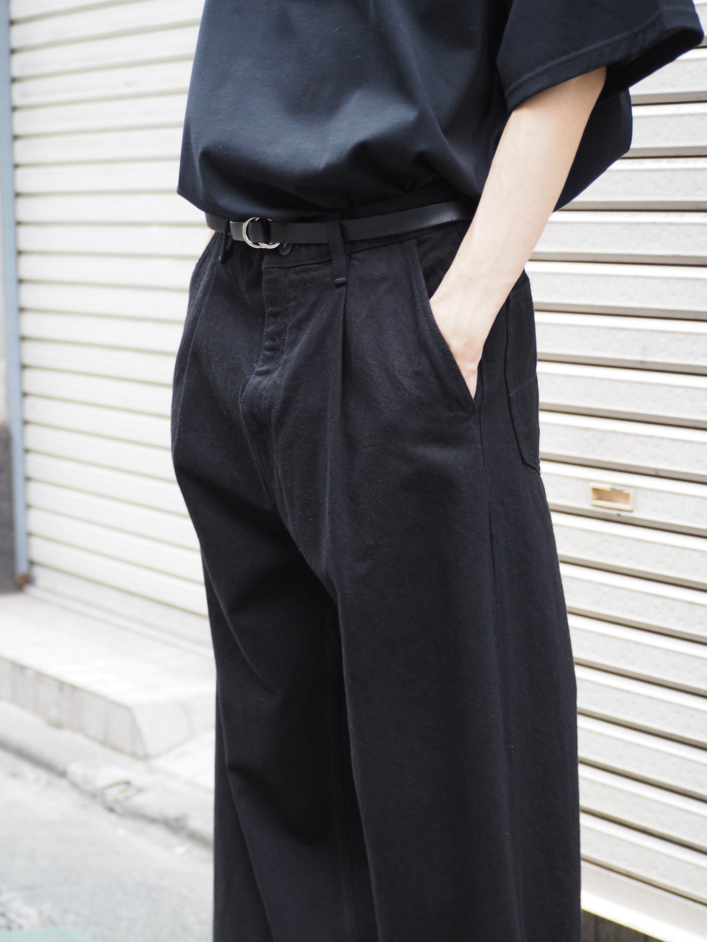 superNova. Wide selvedge jeans - One wash / Black x Black