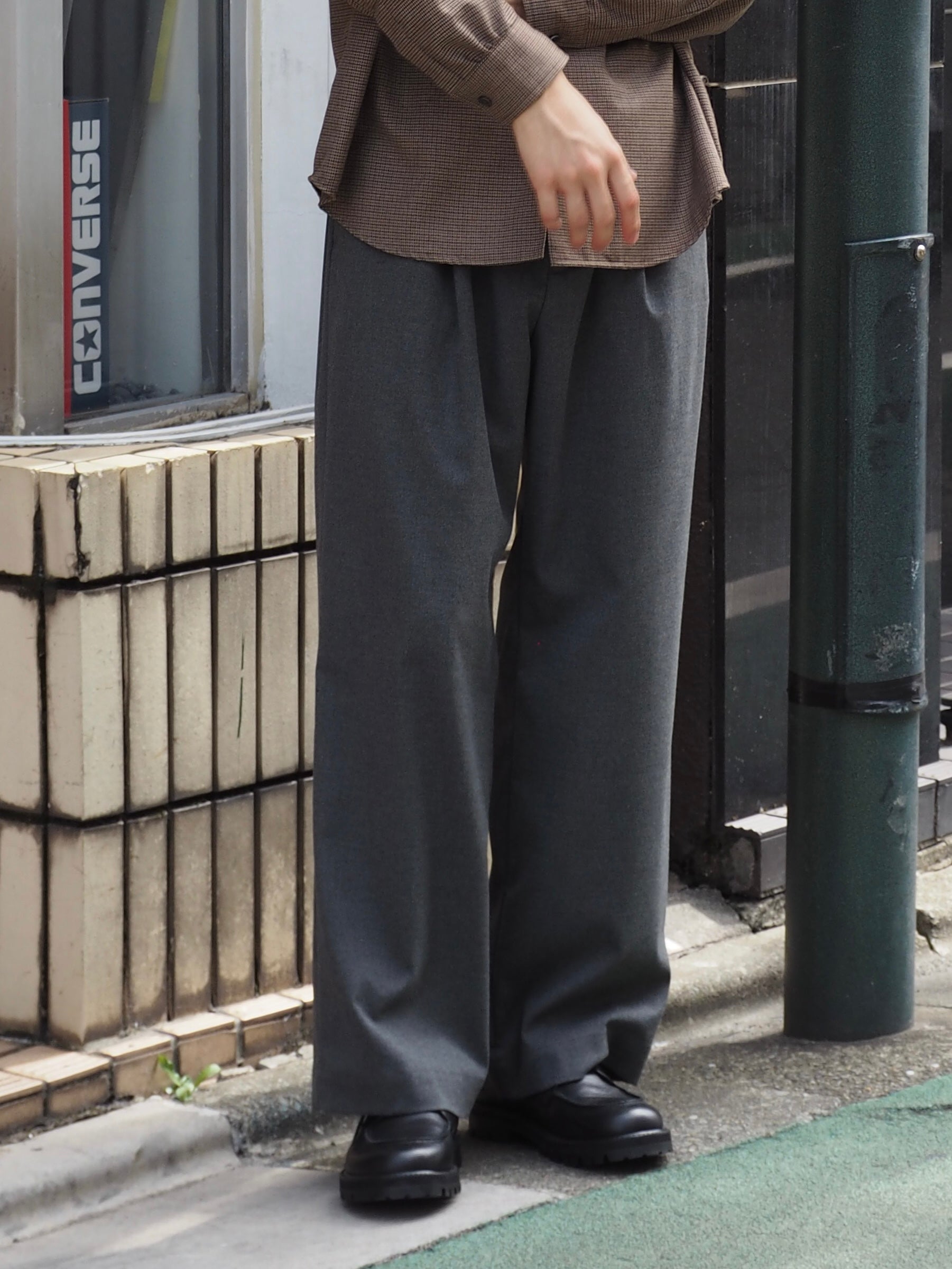 superNova. Wide easy pants - Solid / Gray