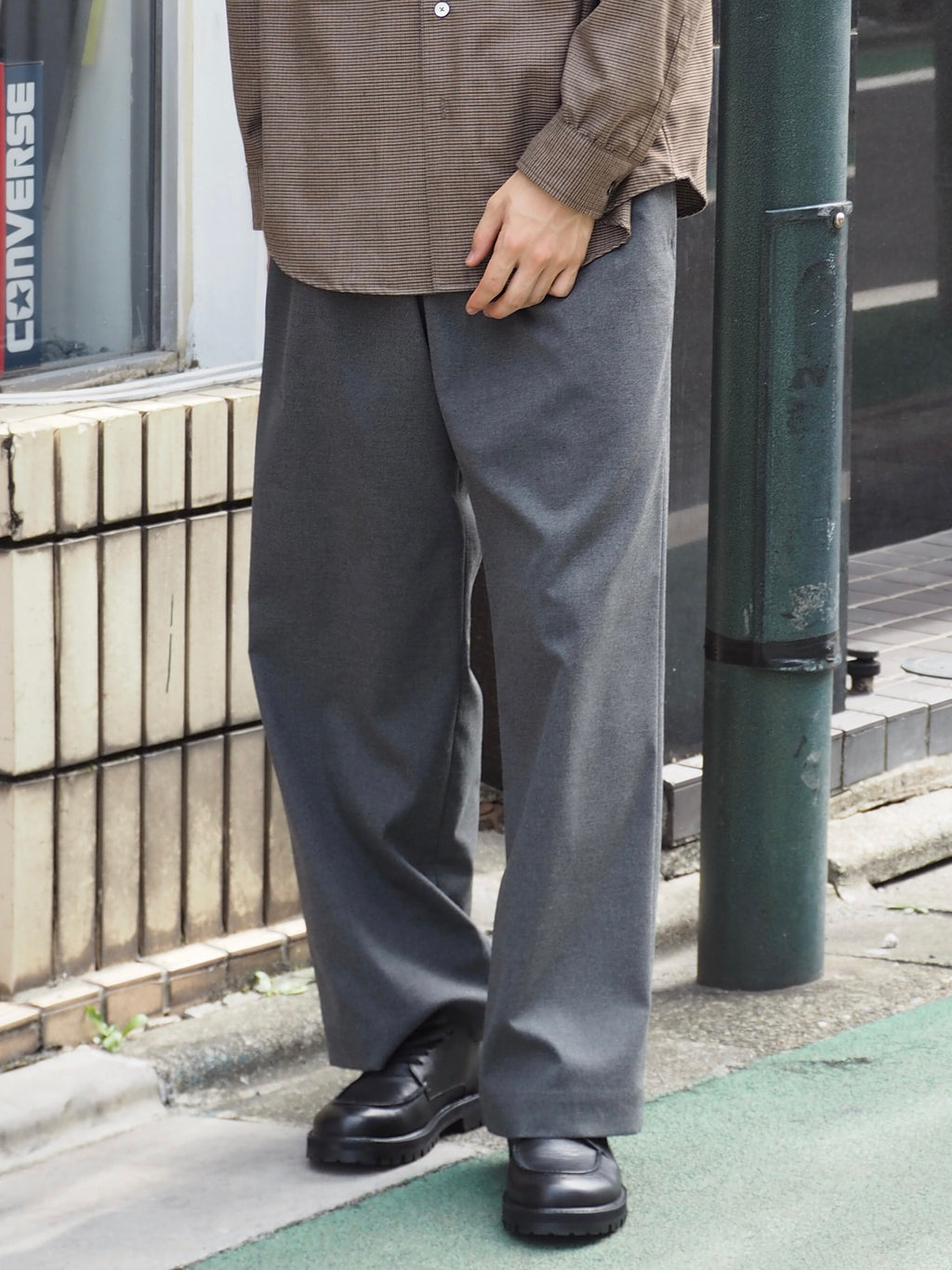 superNova. Wide easy pants - Solid / Gray