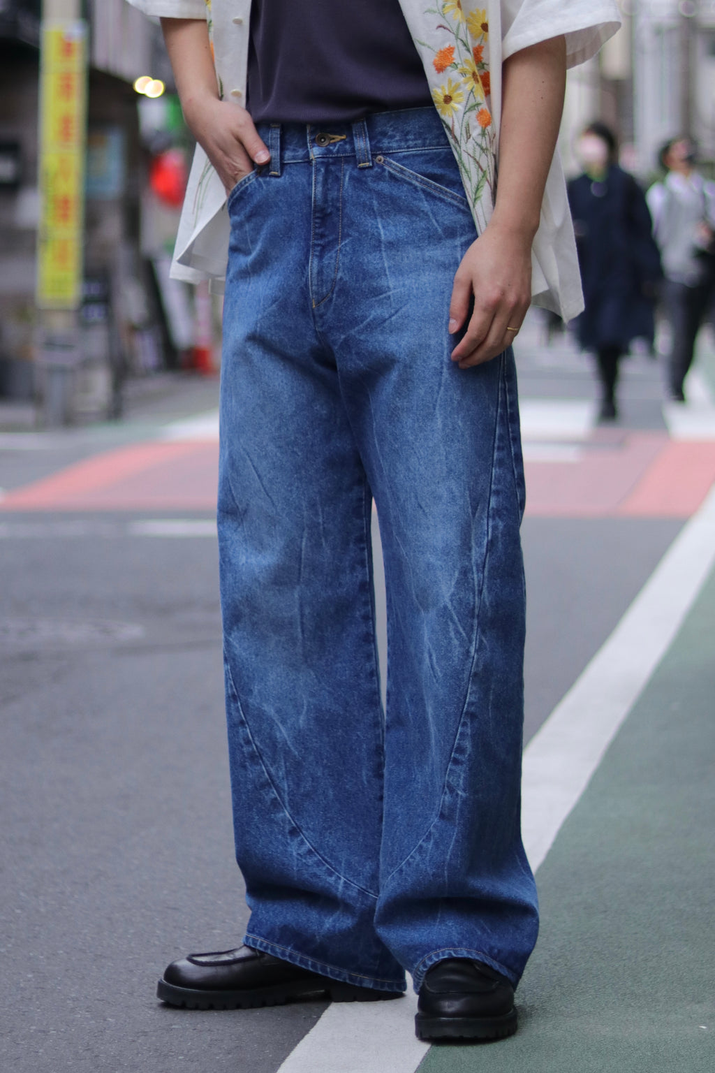 encode Prototype 3D jeans / Indigo