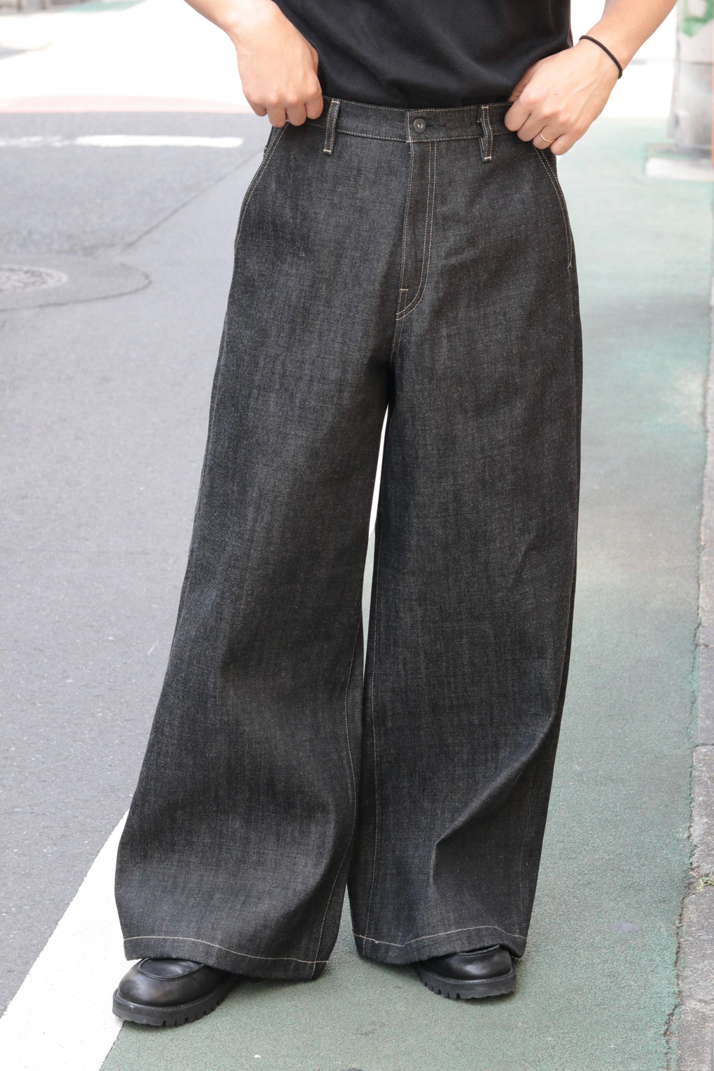superNova. Baggy jeans - Rigid denim / Black