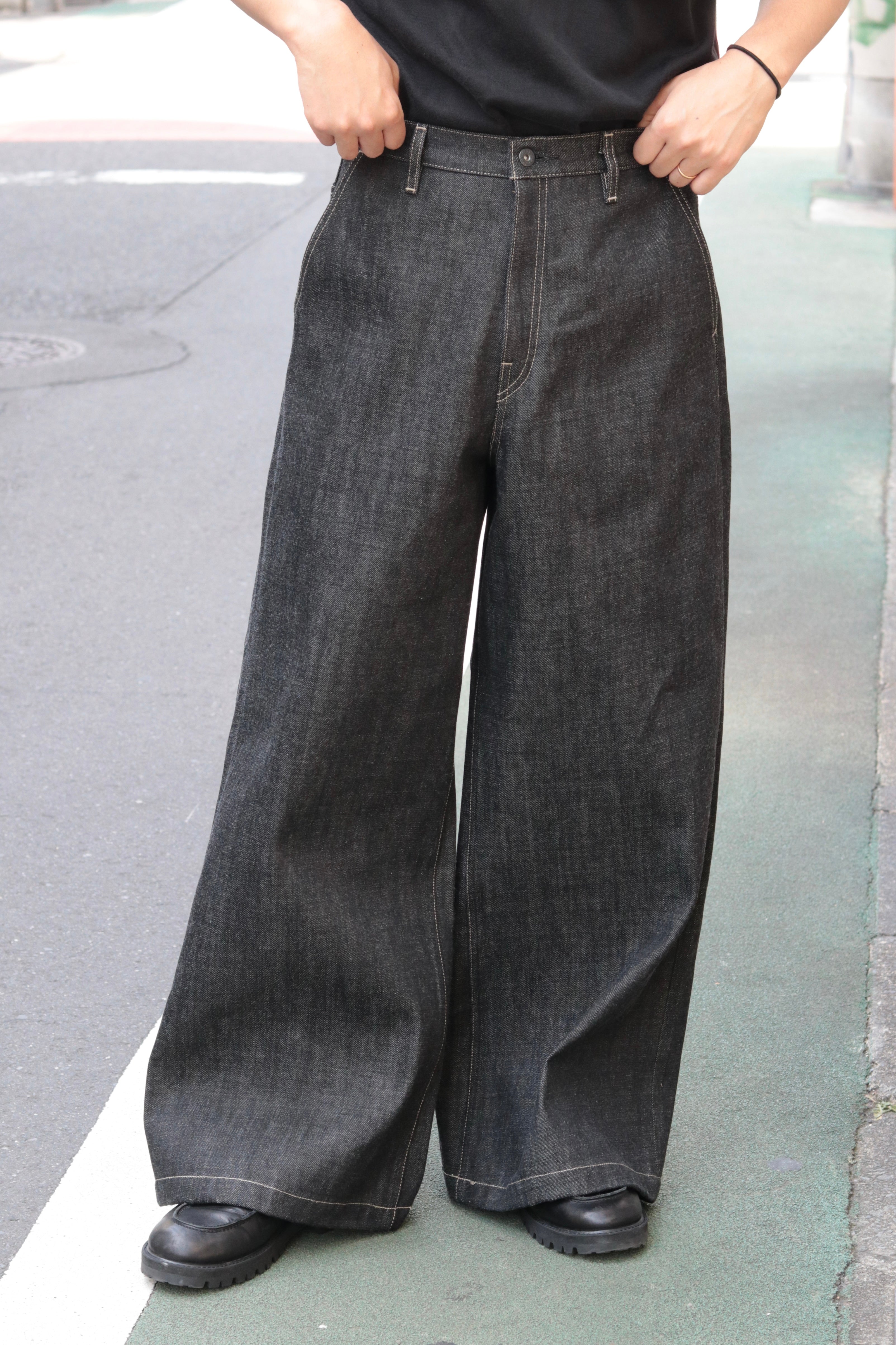 superNova. Baggy jeans - Rigid denim / Black
