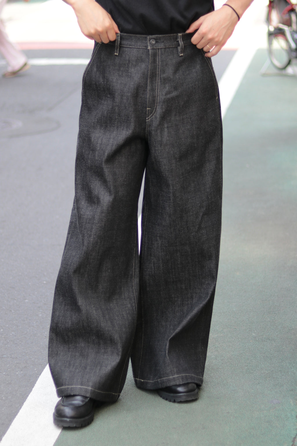 superNova. Baggy jeans - Rigid denim / Black