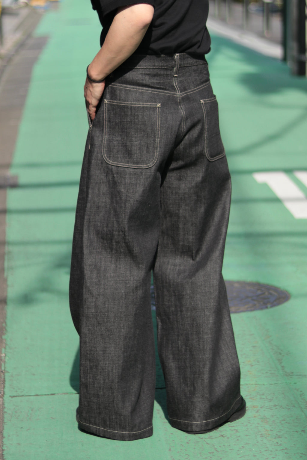 superNova. Baggy jeans - Rigid denim / Black
