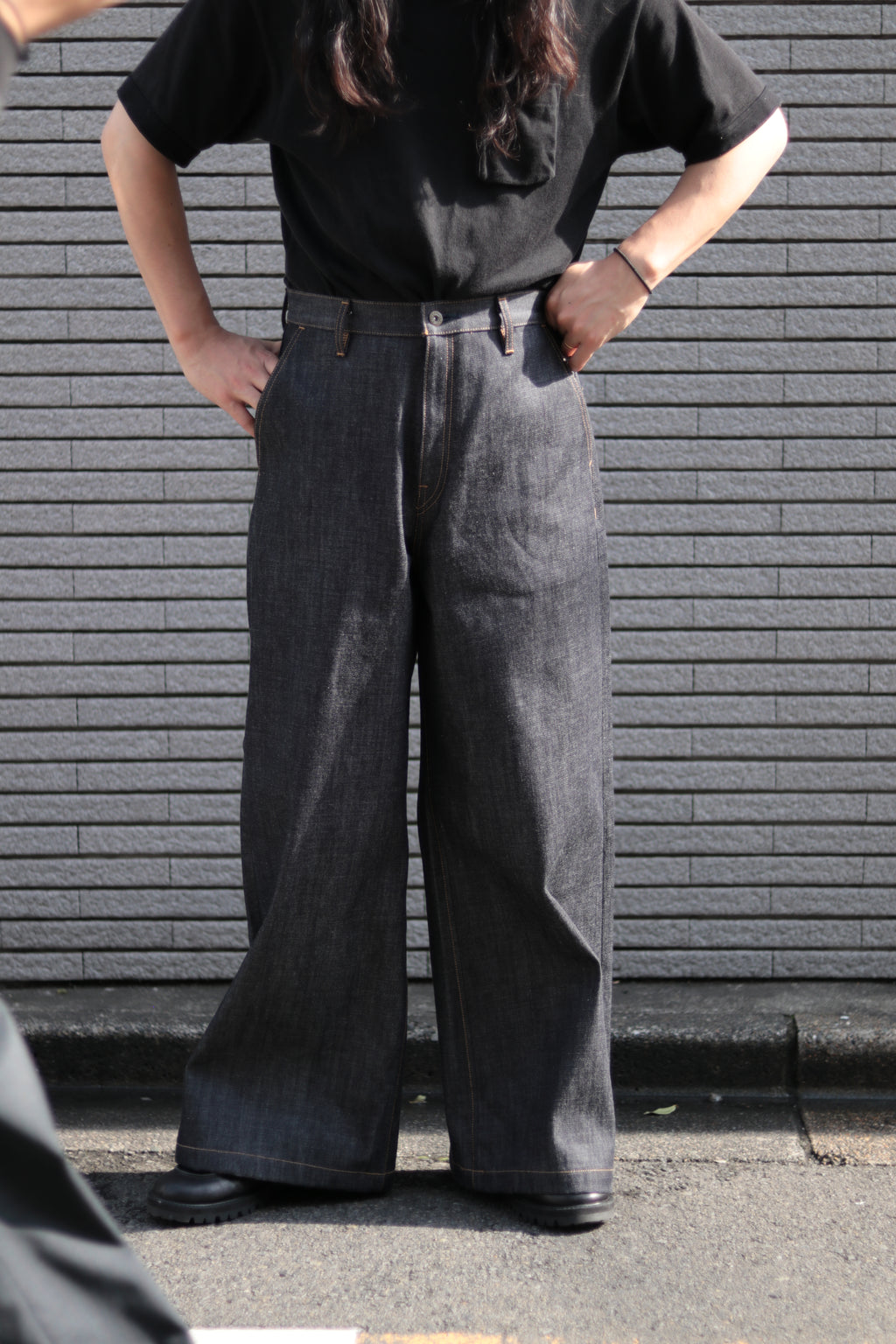 superNova. Baggy jeans - Rigid denim / Indigo