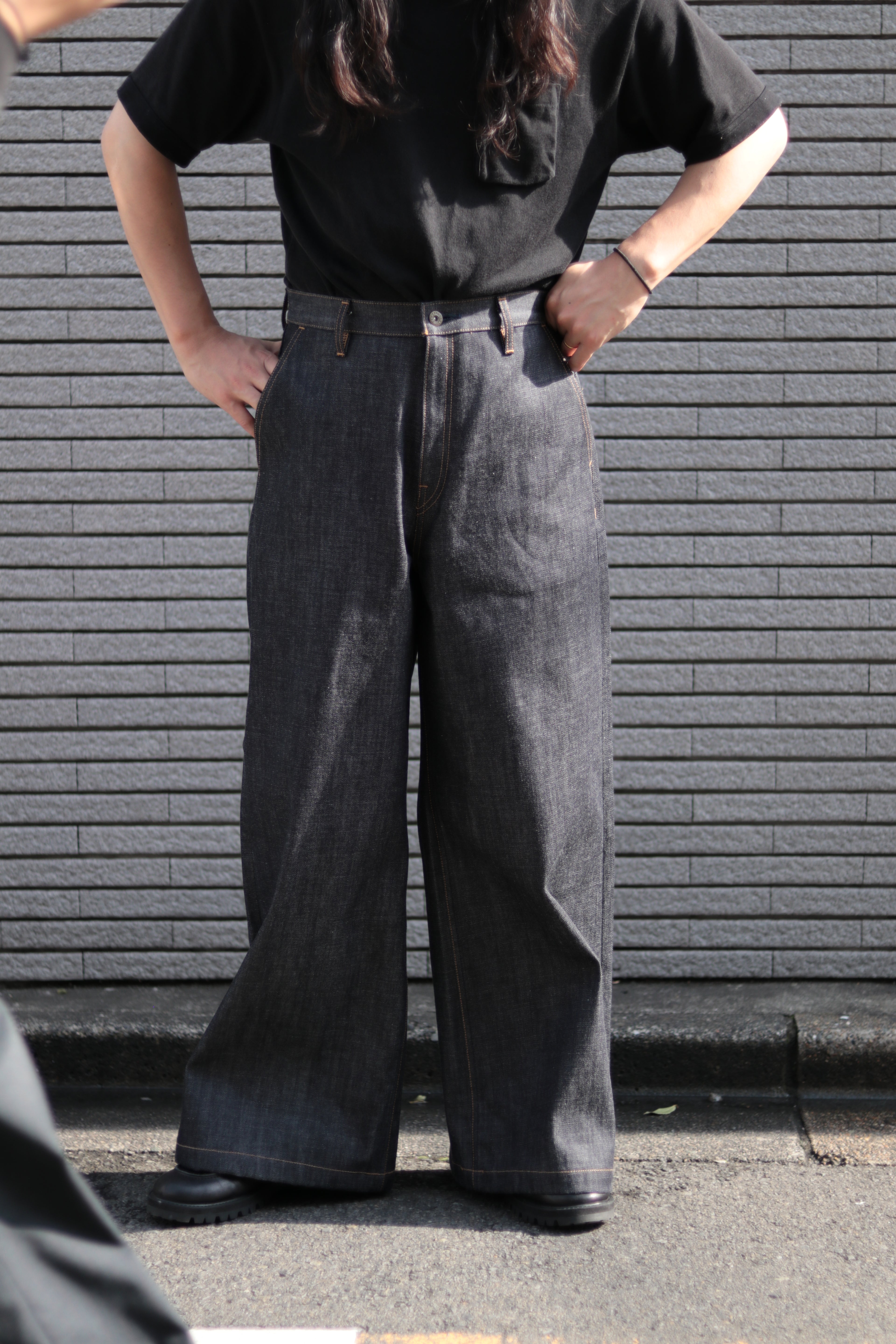 superNova. Baggy jeans - Rigid denim / Indigo