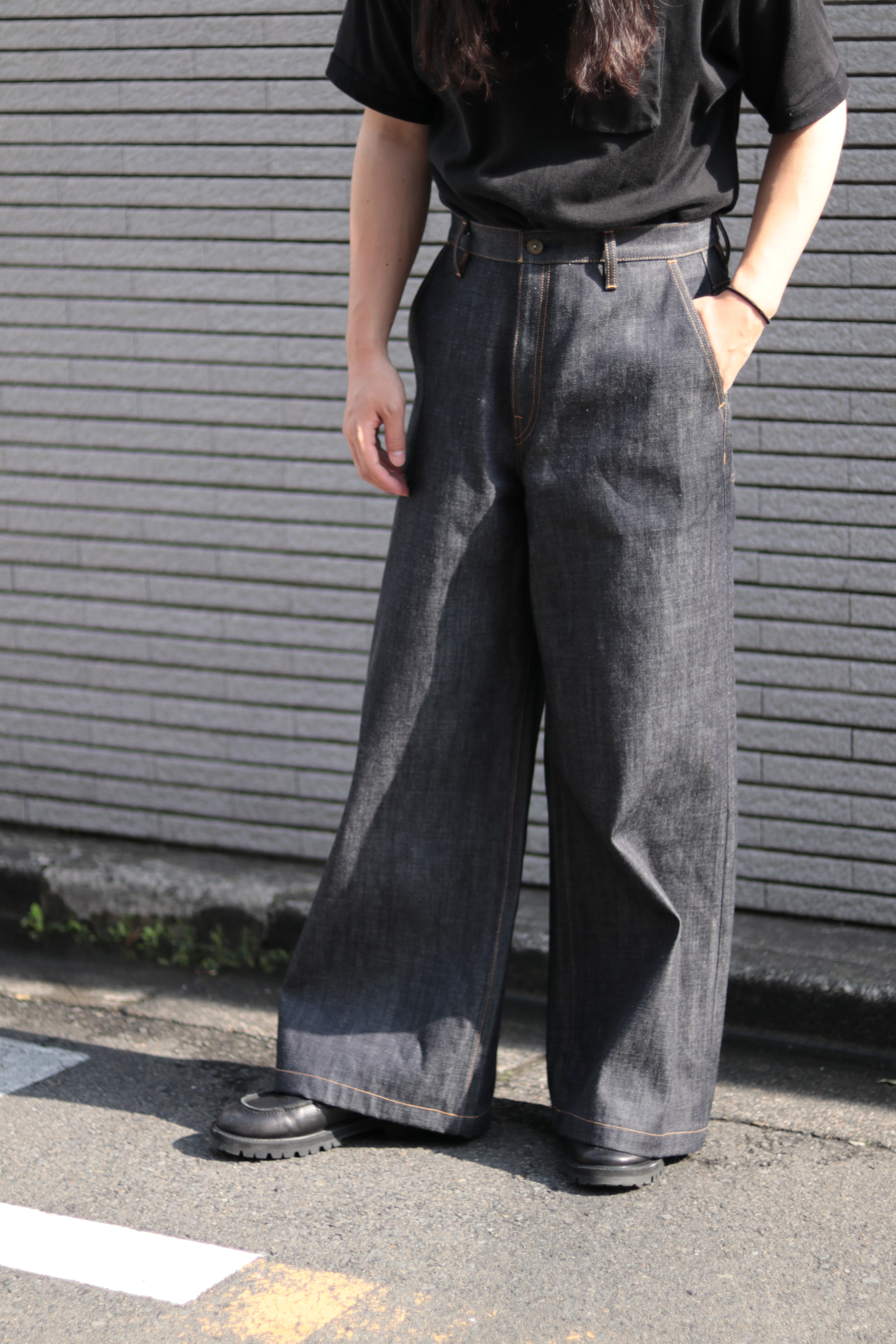 superNova. Baggy jeans - Rigid denim / Indigo