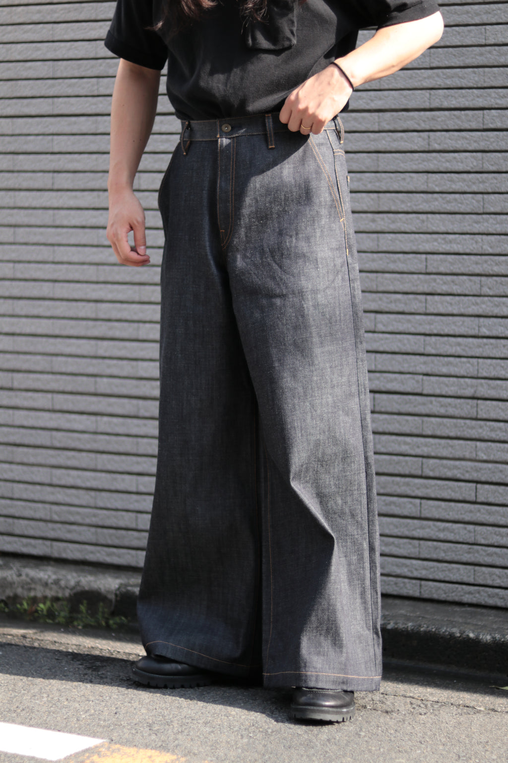 superNova. Baggy jeans - Rigid denim / Indigo