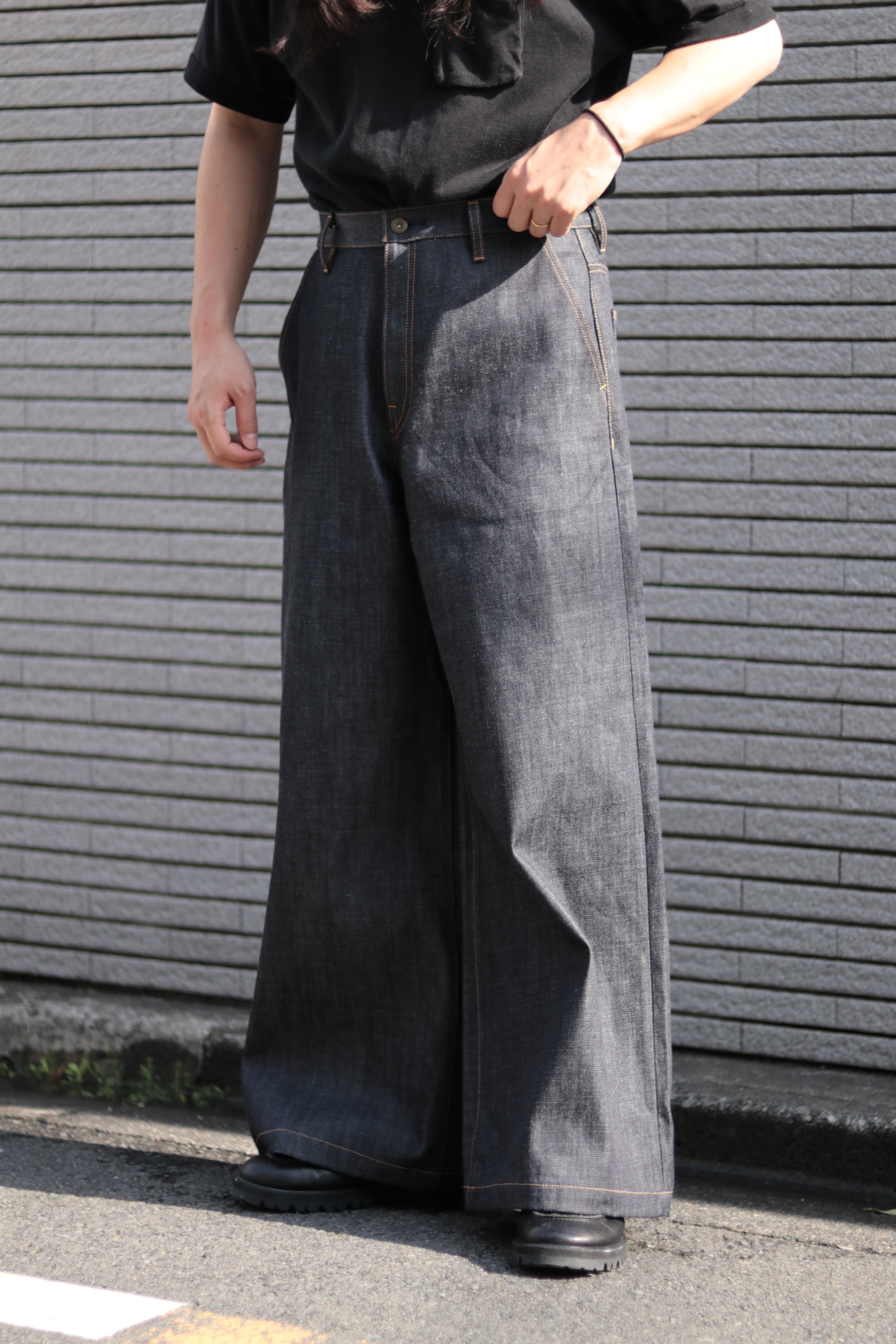 superNova. Baggy jeans - Rigid denim / Indigo