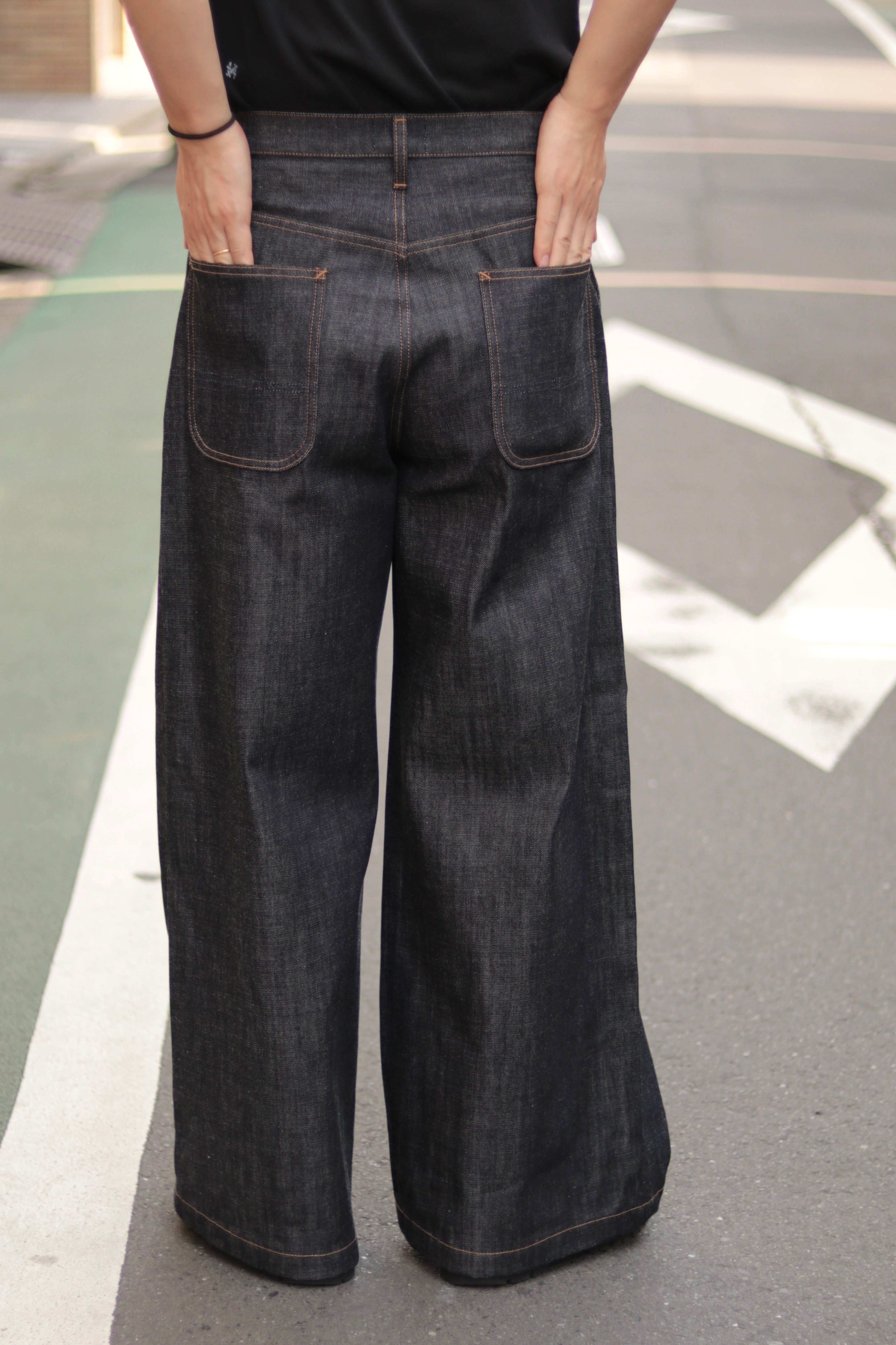 superNova. Baggy jeans - Rigid denim / Indigo