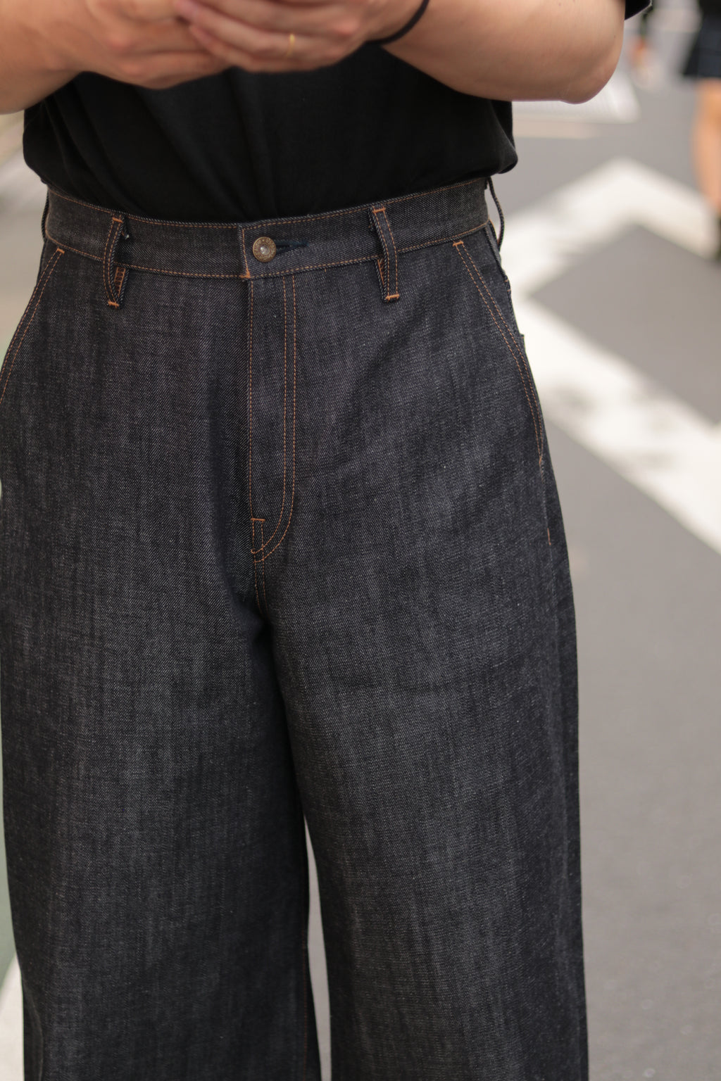 superNova. Baggy jeans - Rigid denim / Indigo